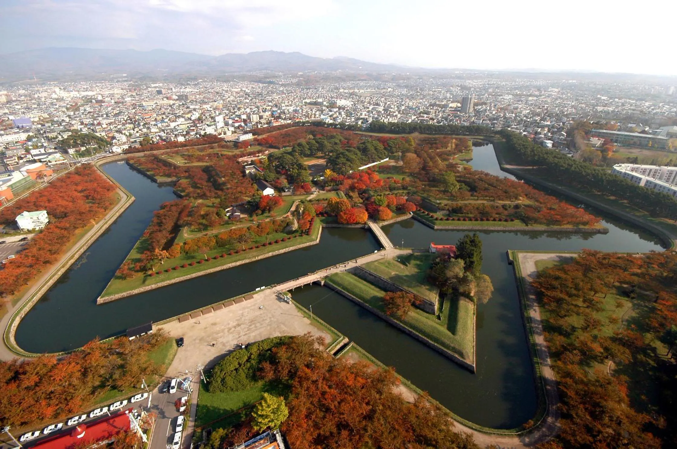 Bird's eye view in Hotel Hokke Club Hakodate