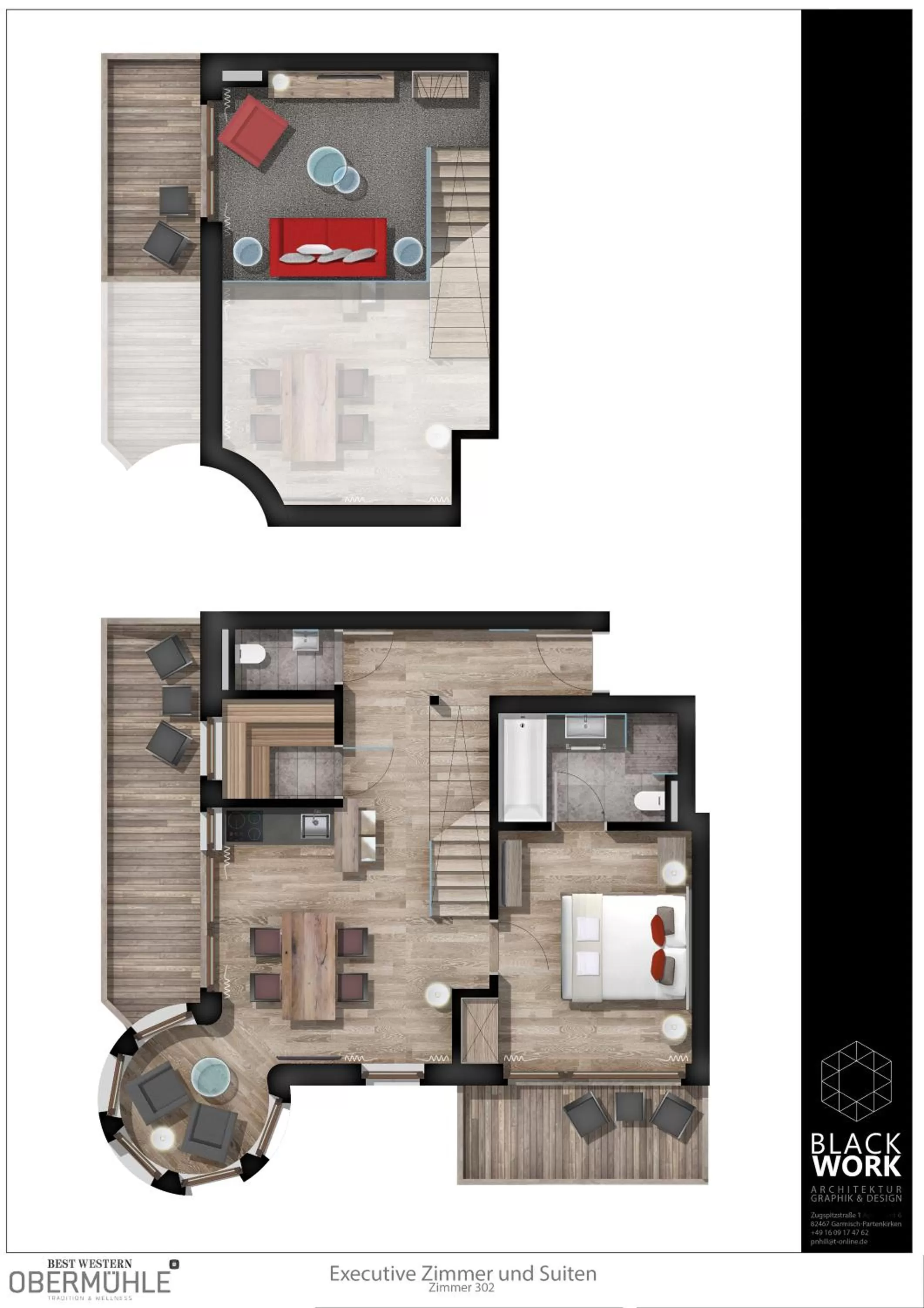 Master Suite with Sauna in Obermühle 4*S Boutique Resort