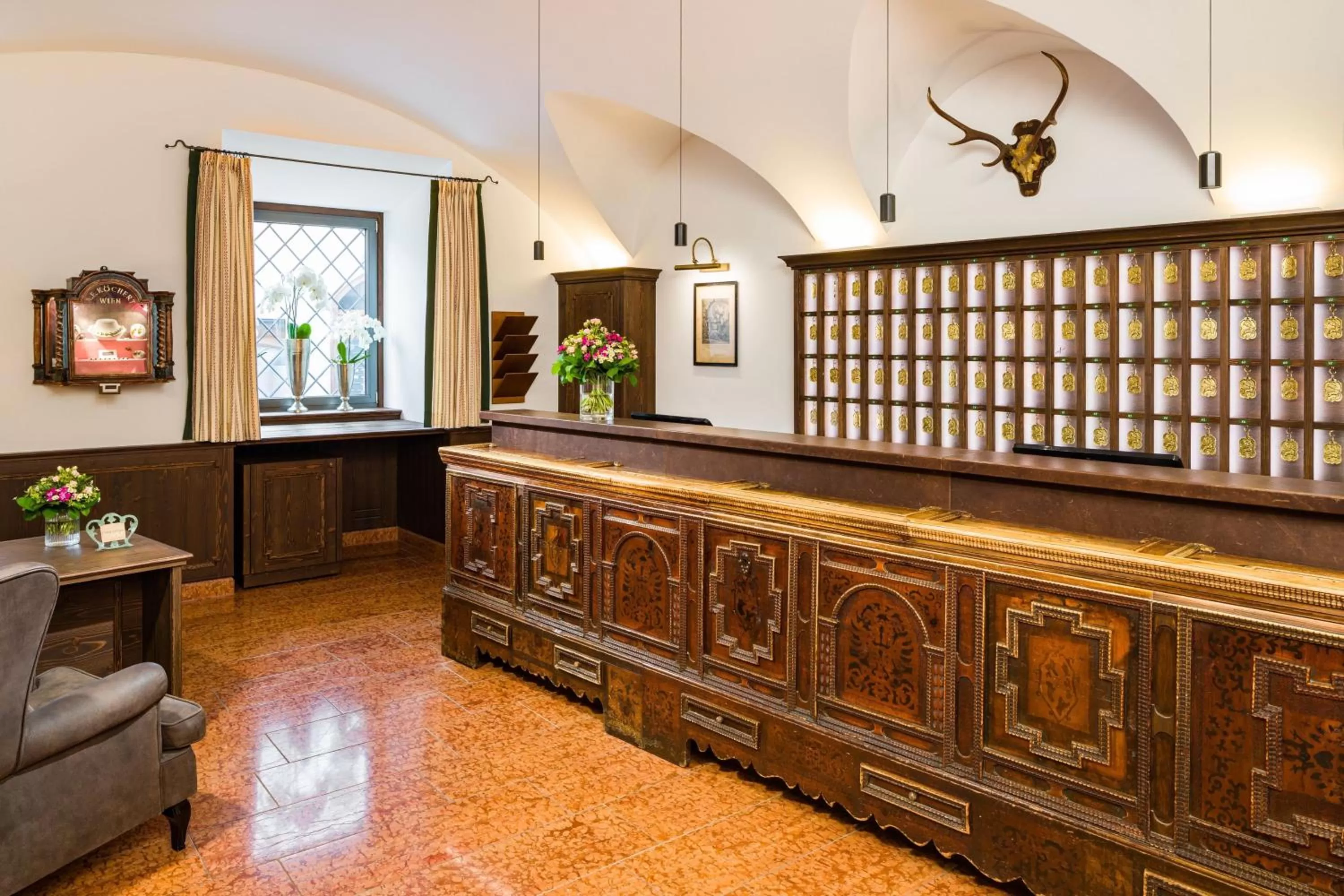 Lobby or reception in Hotel Goldener Hirsch, A Luxury Collection Hotel, Salzburg