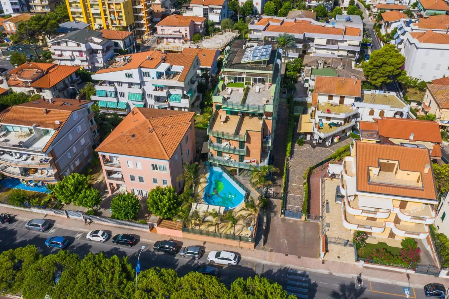 Bird's eye view in Residence Playa