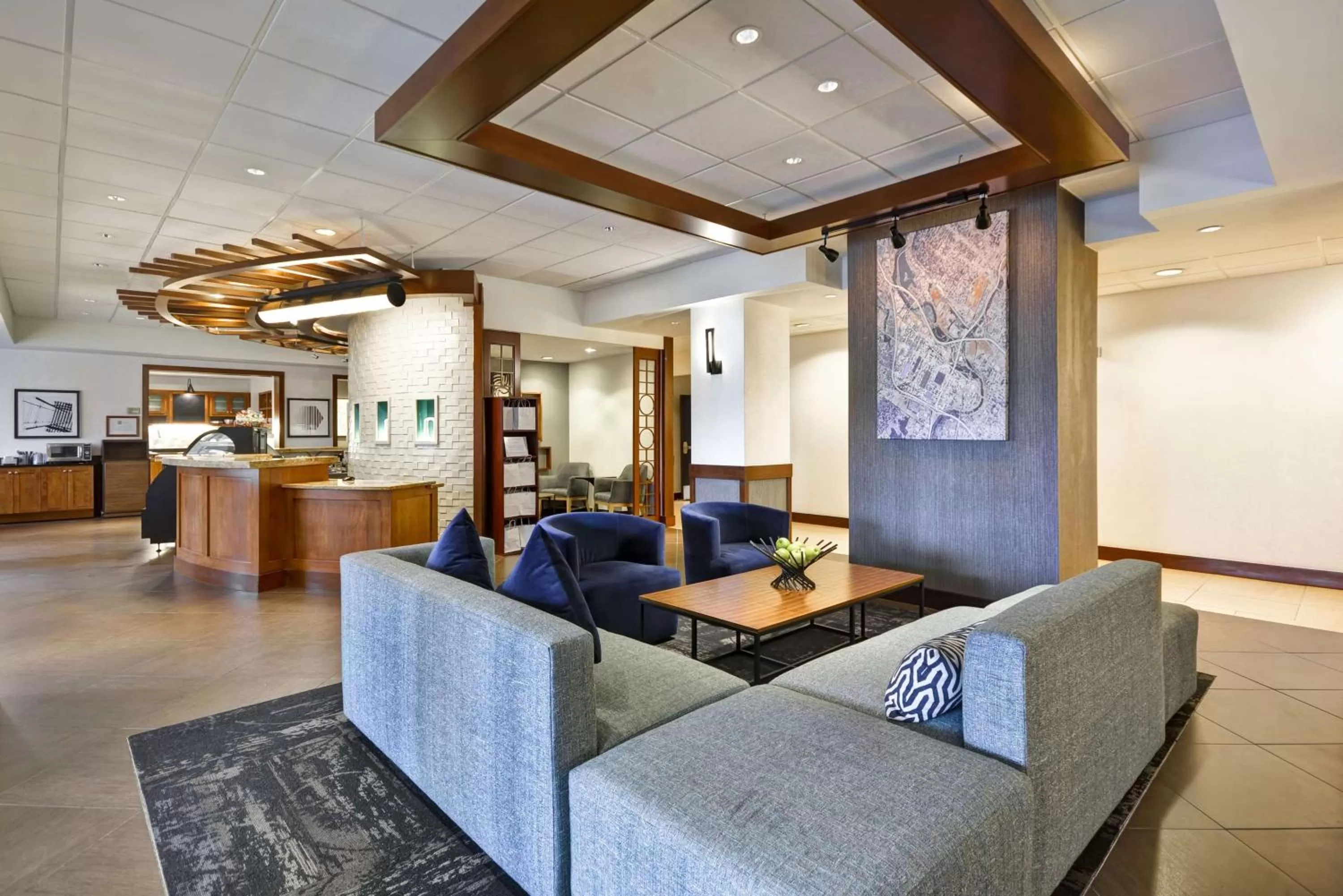 Lobby or reception in Hyatt Place Columbus Worthington