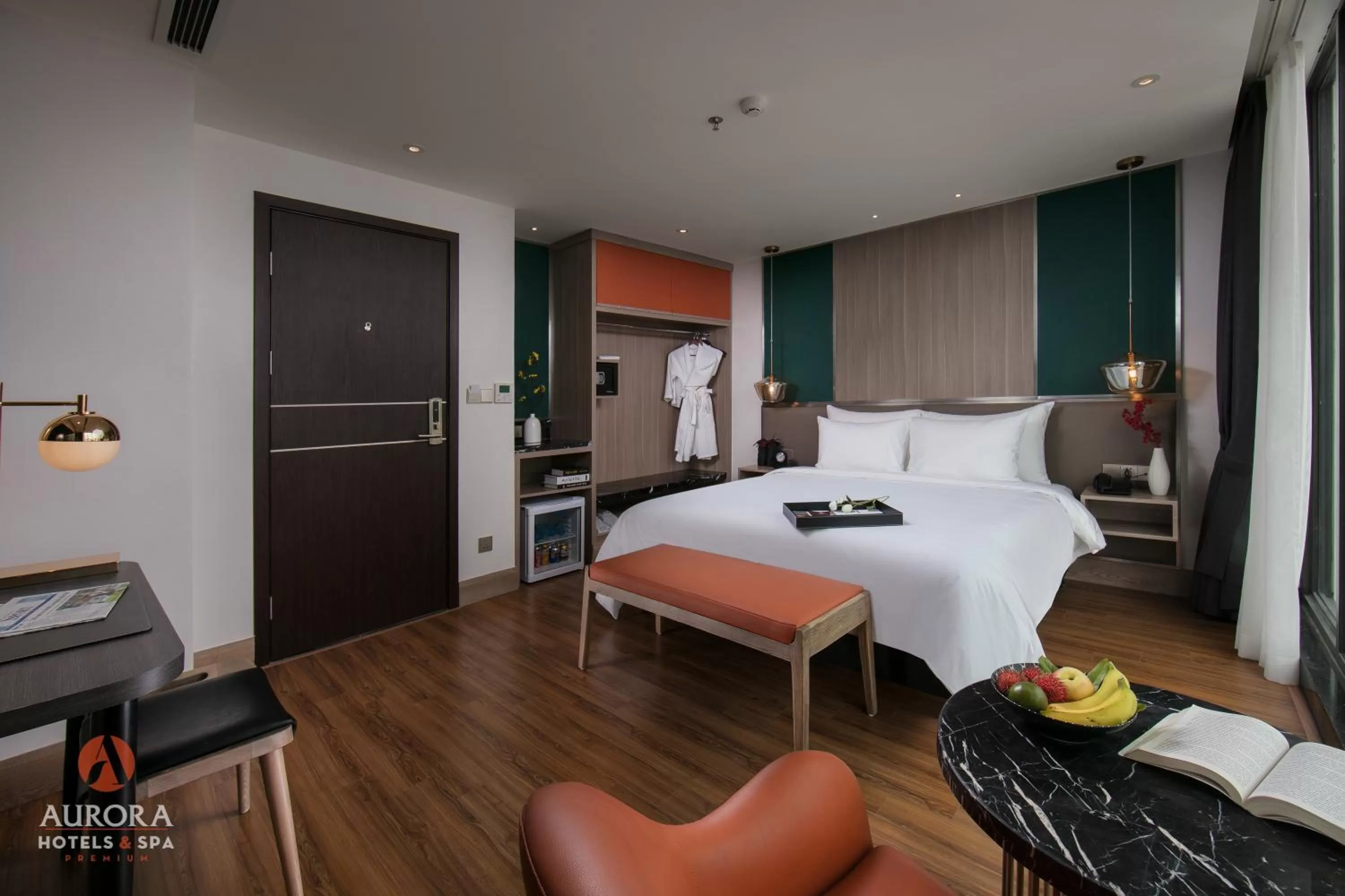 Photo of the whole room, Bed in Aurora Premium - A Lifestyle Hotel