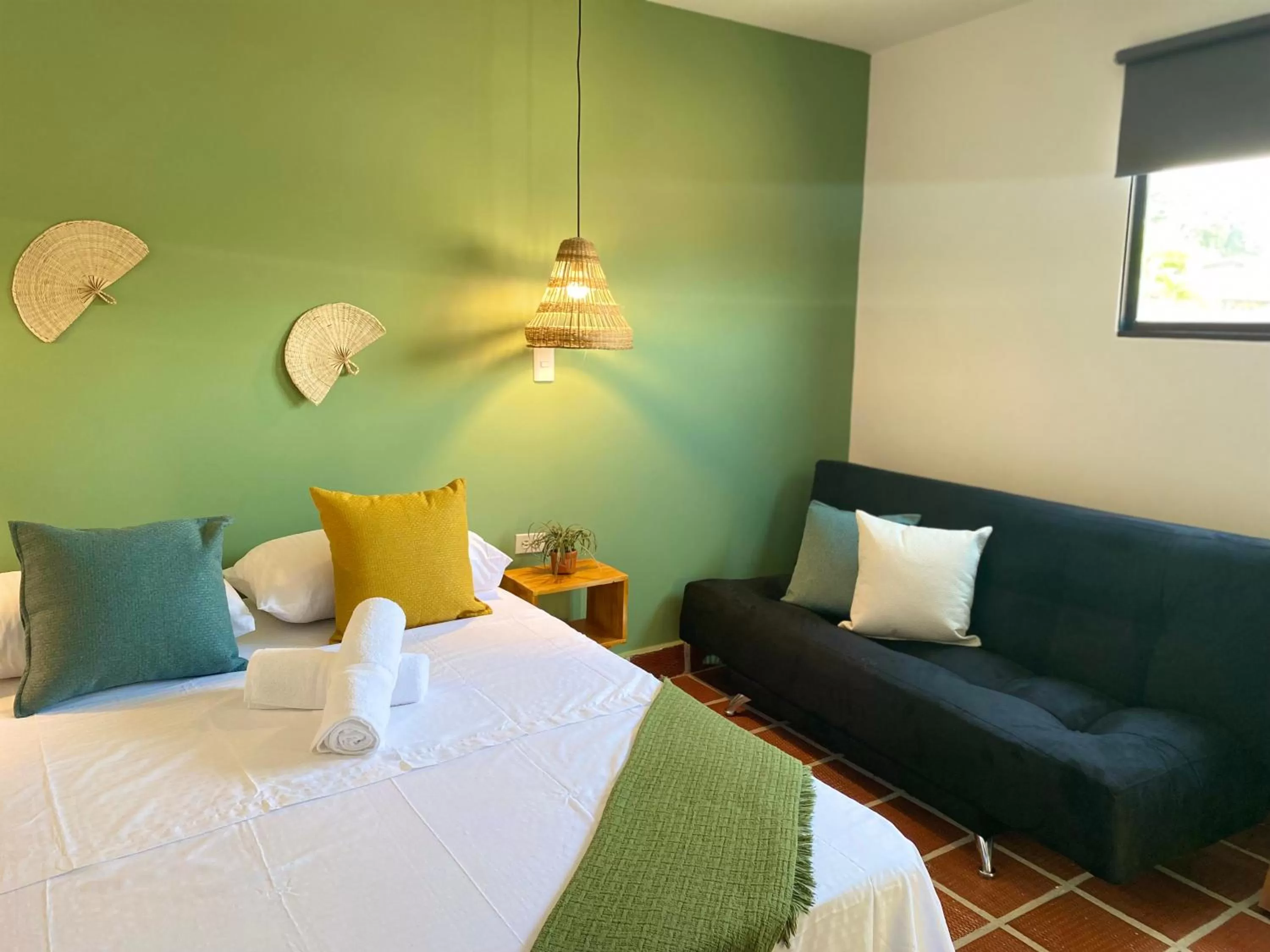 Bed in Luum Guest House