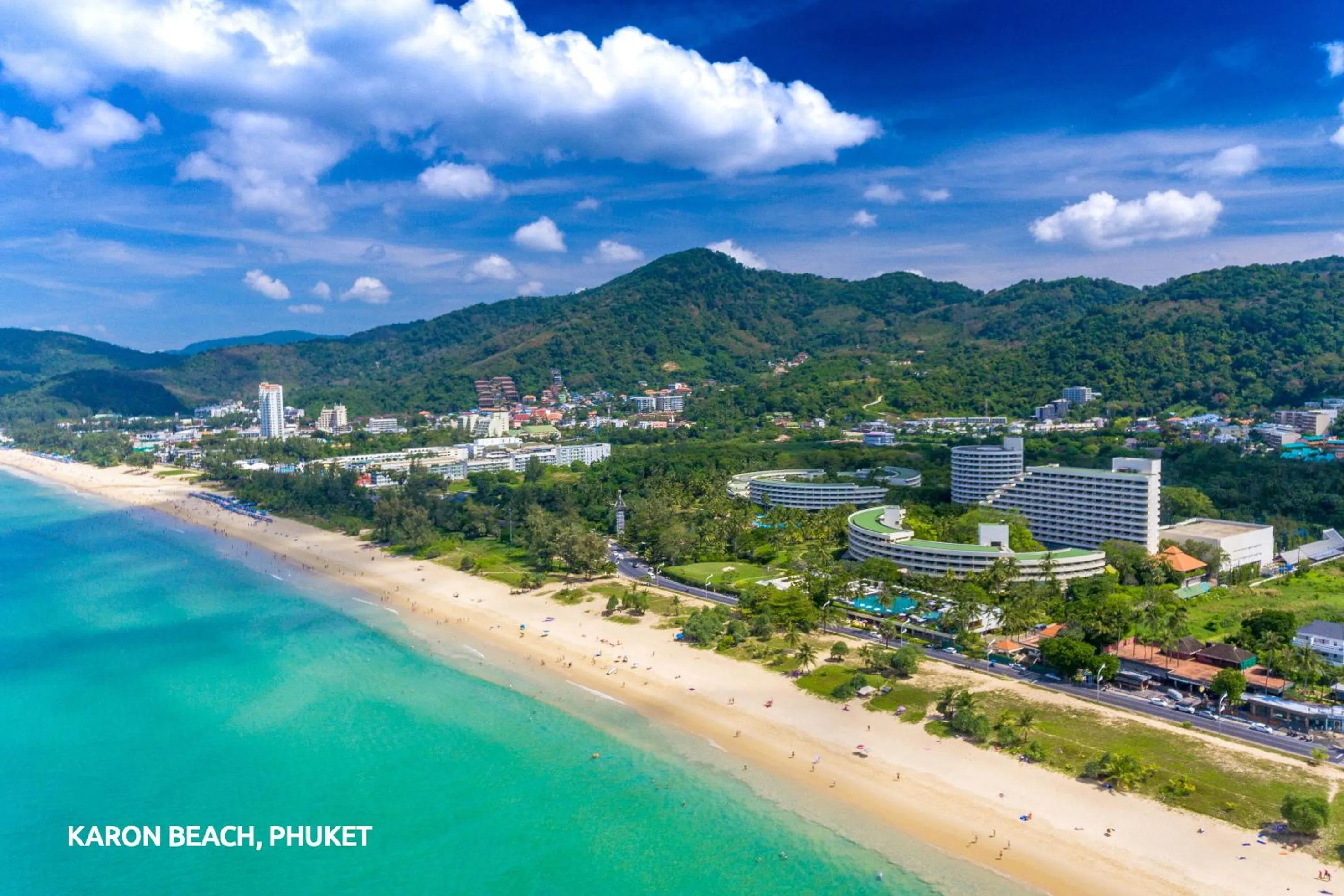 Bird's eye view in KK Karon Kata Boutique Hotel