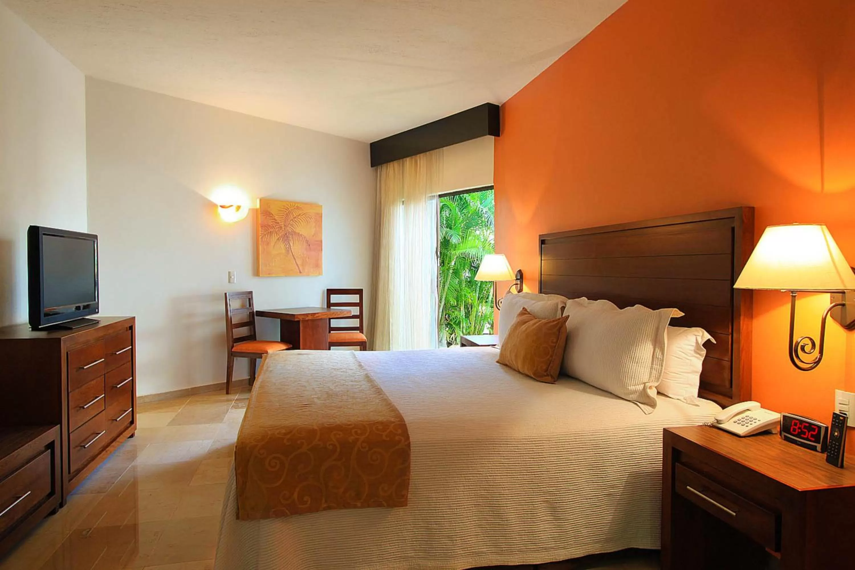 Bed in Canto del Sol Puerto Vallarta All Inclusive