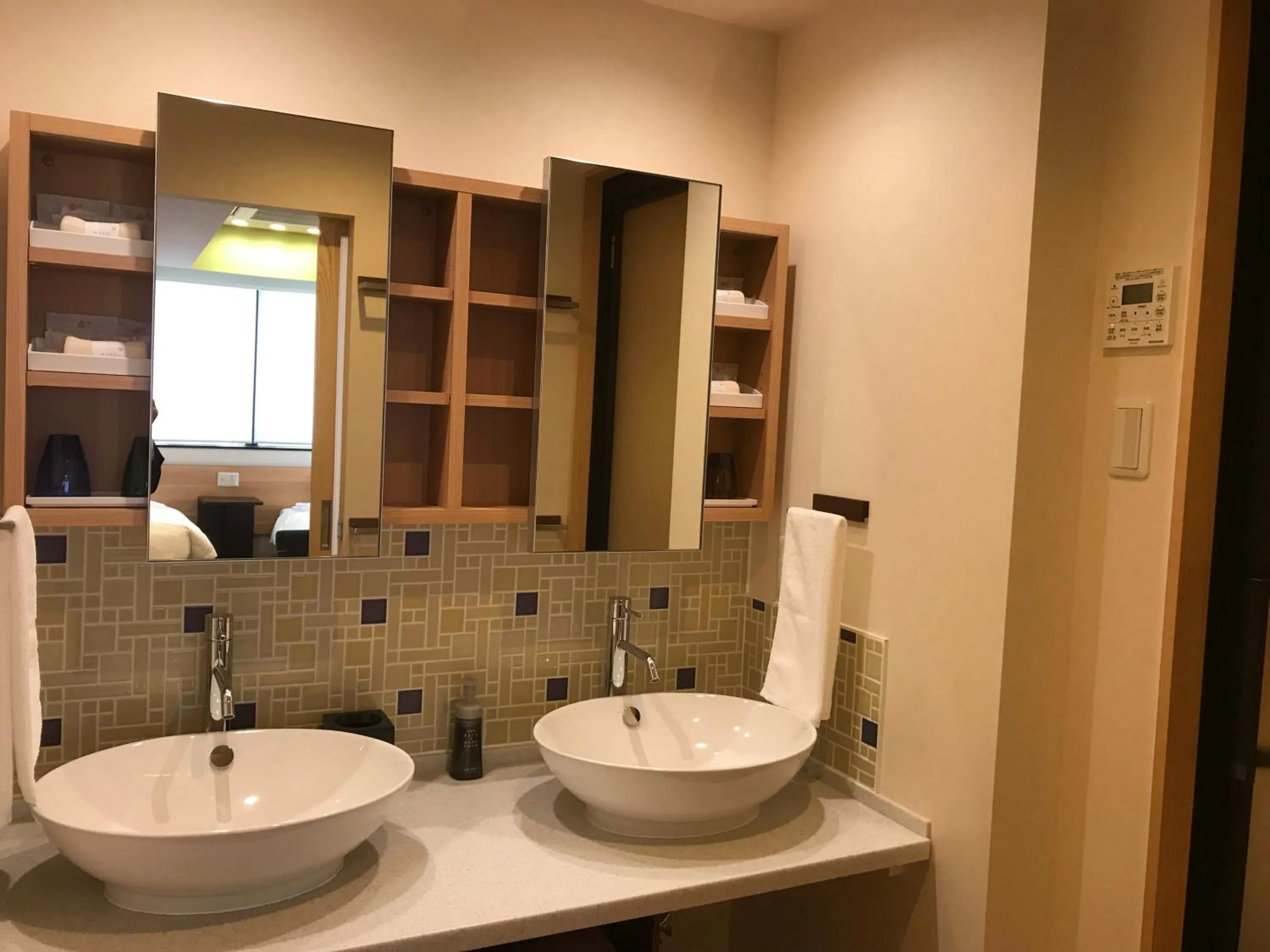 Decorative detail in Hotel Yururito Osaka