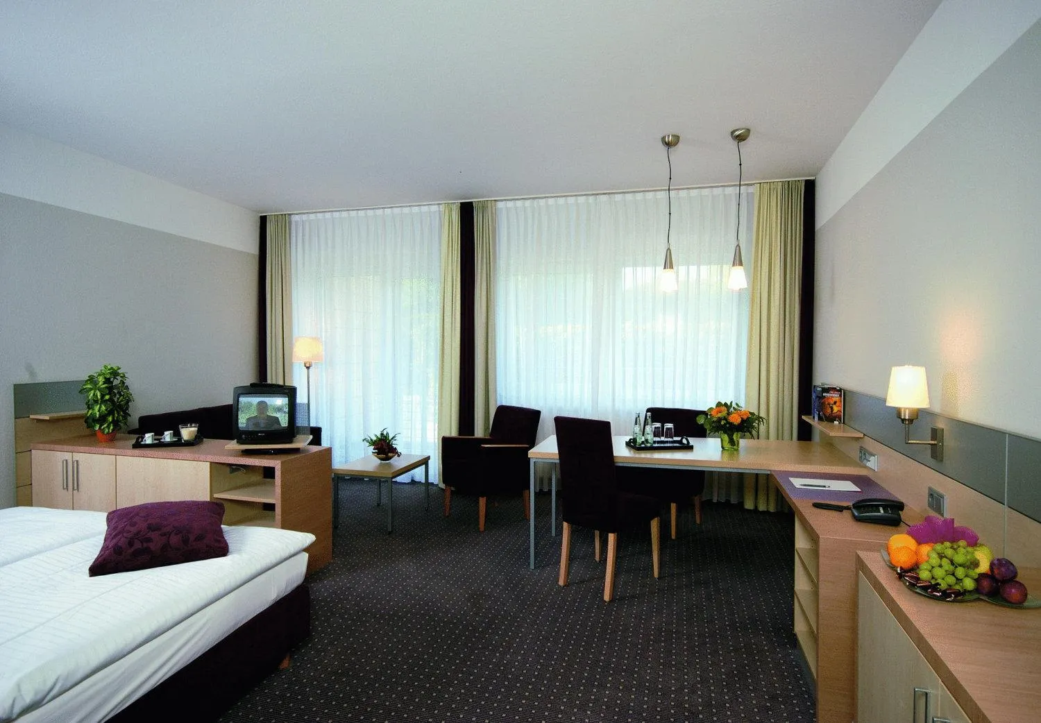 Photo of the whole room, Bed in Garten-Hotel Ponick