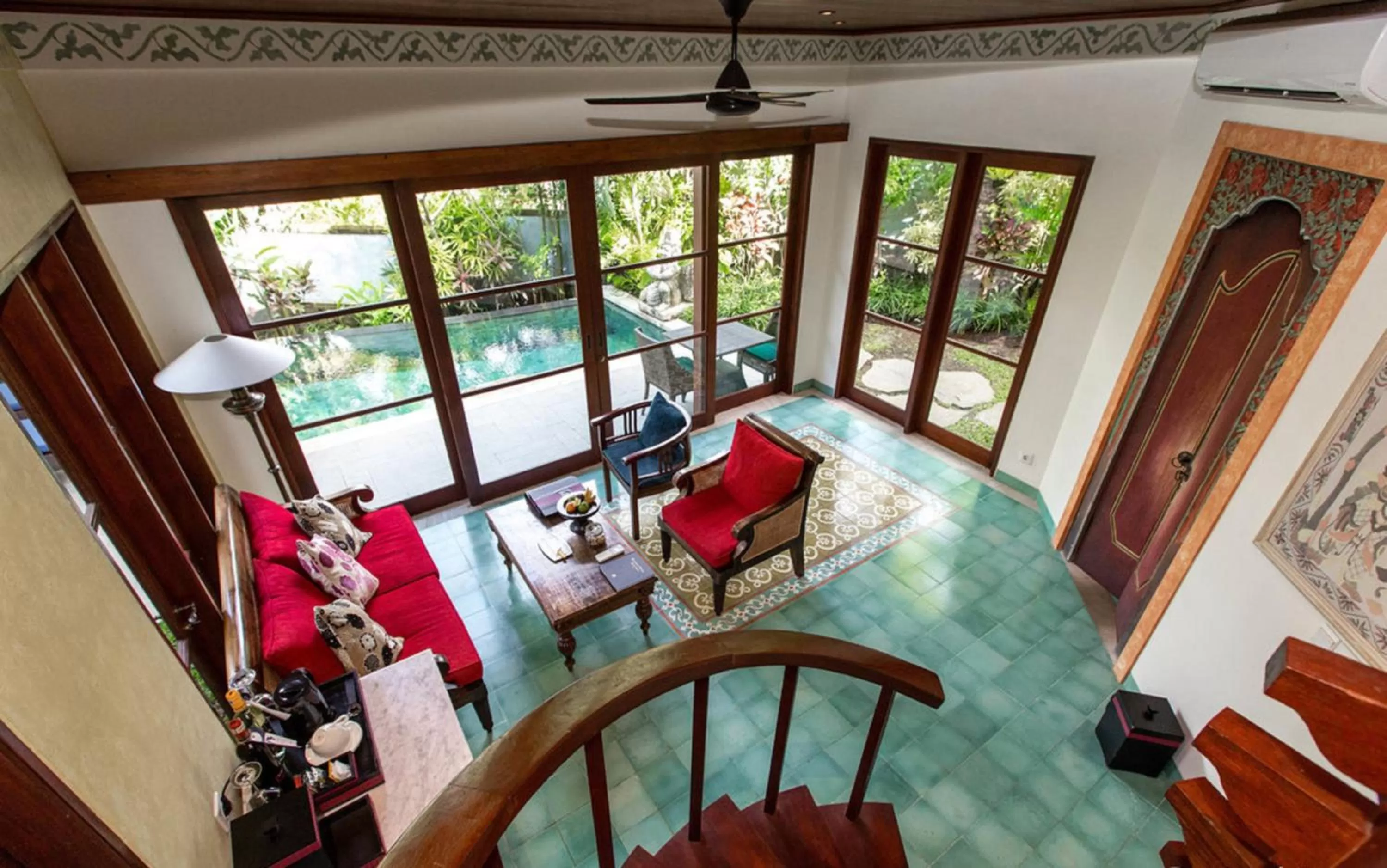 Living room in Dwaraka The Royal Villas