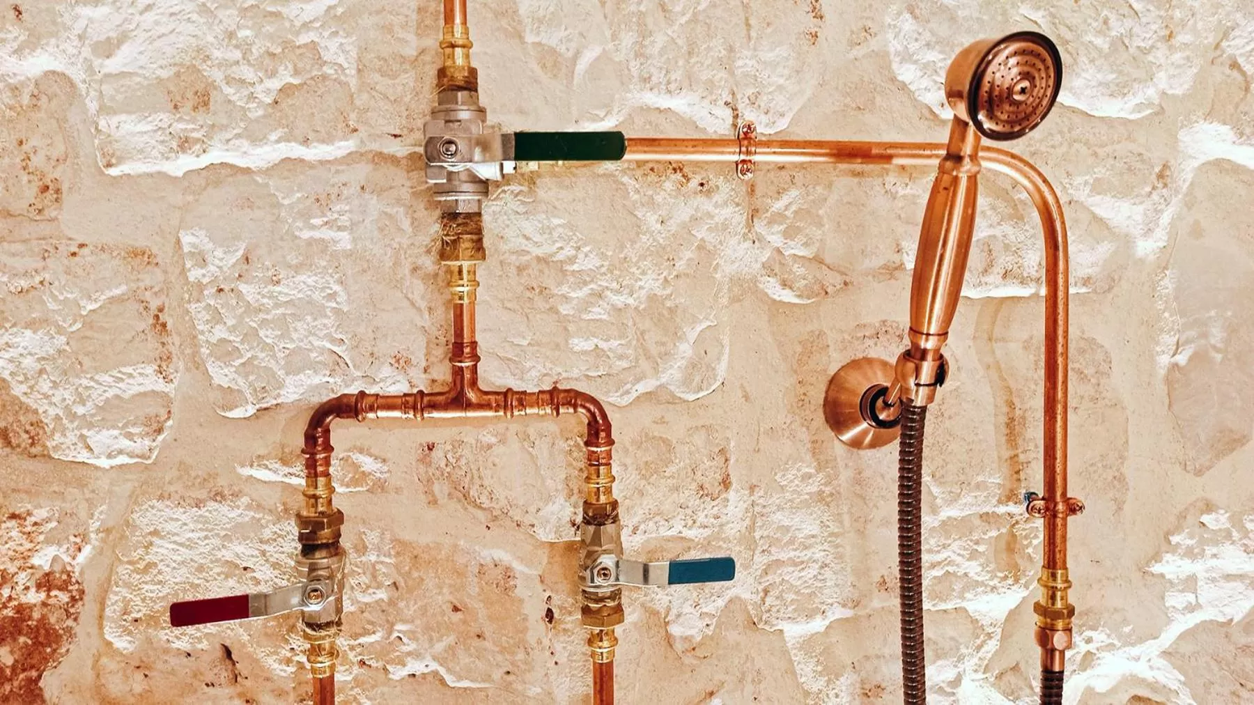 Shower in Masseria LoJazzo