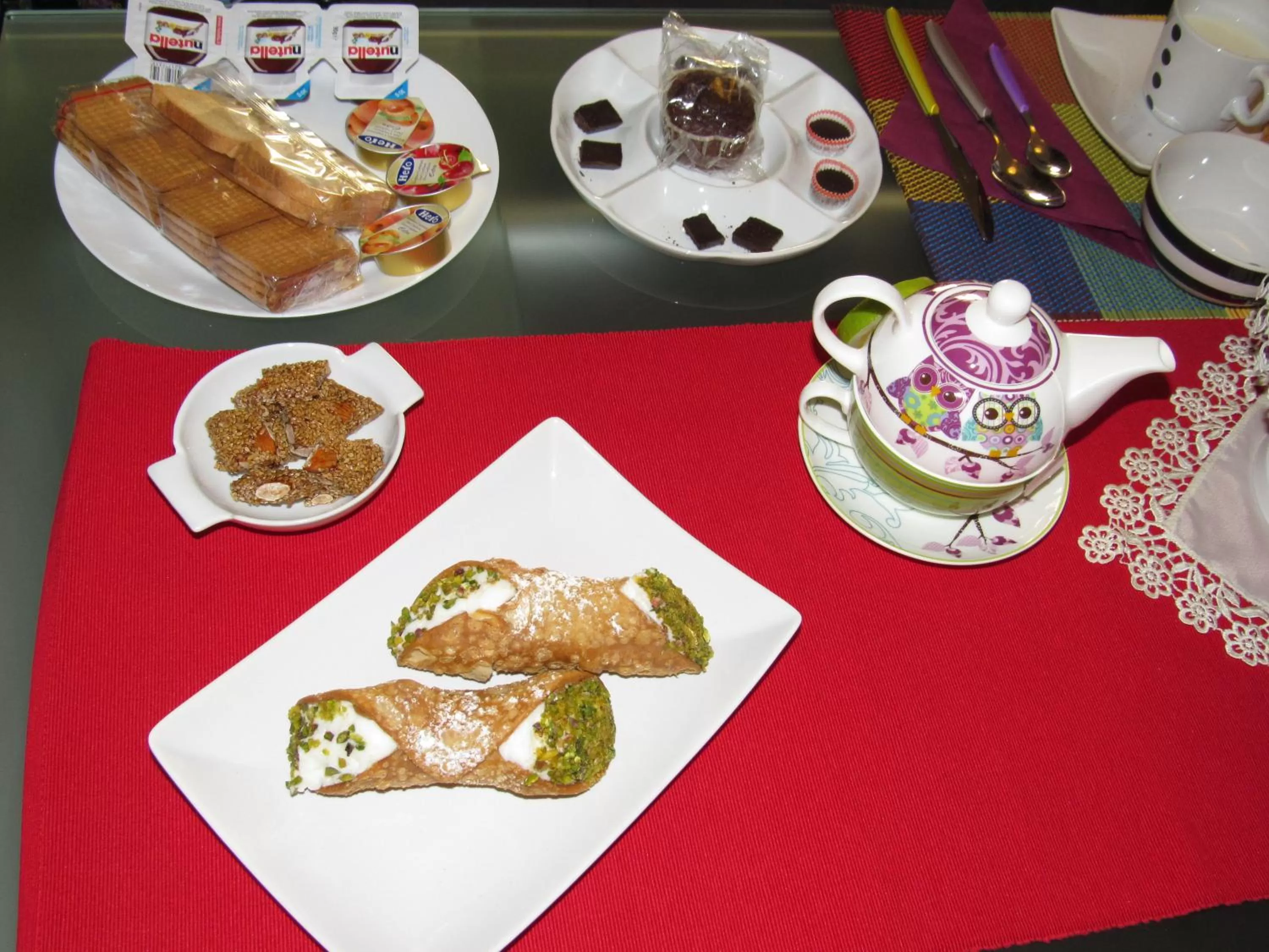 Italian breakfast in La Voce del Violino