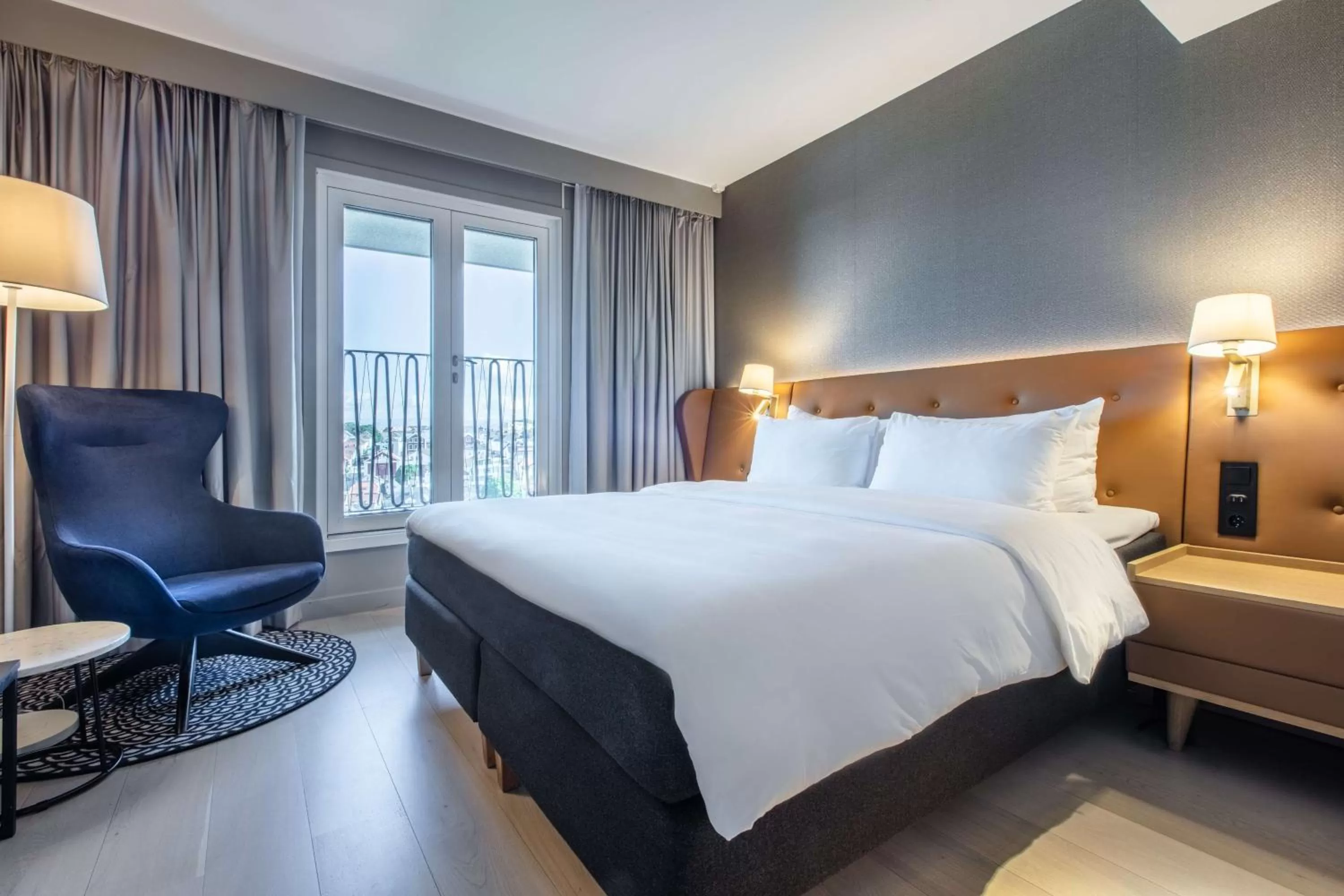 Photo of the whole room, Bed in Radisson Blu Atlantic Hotel, Stavanger