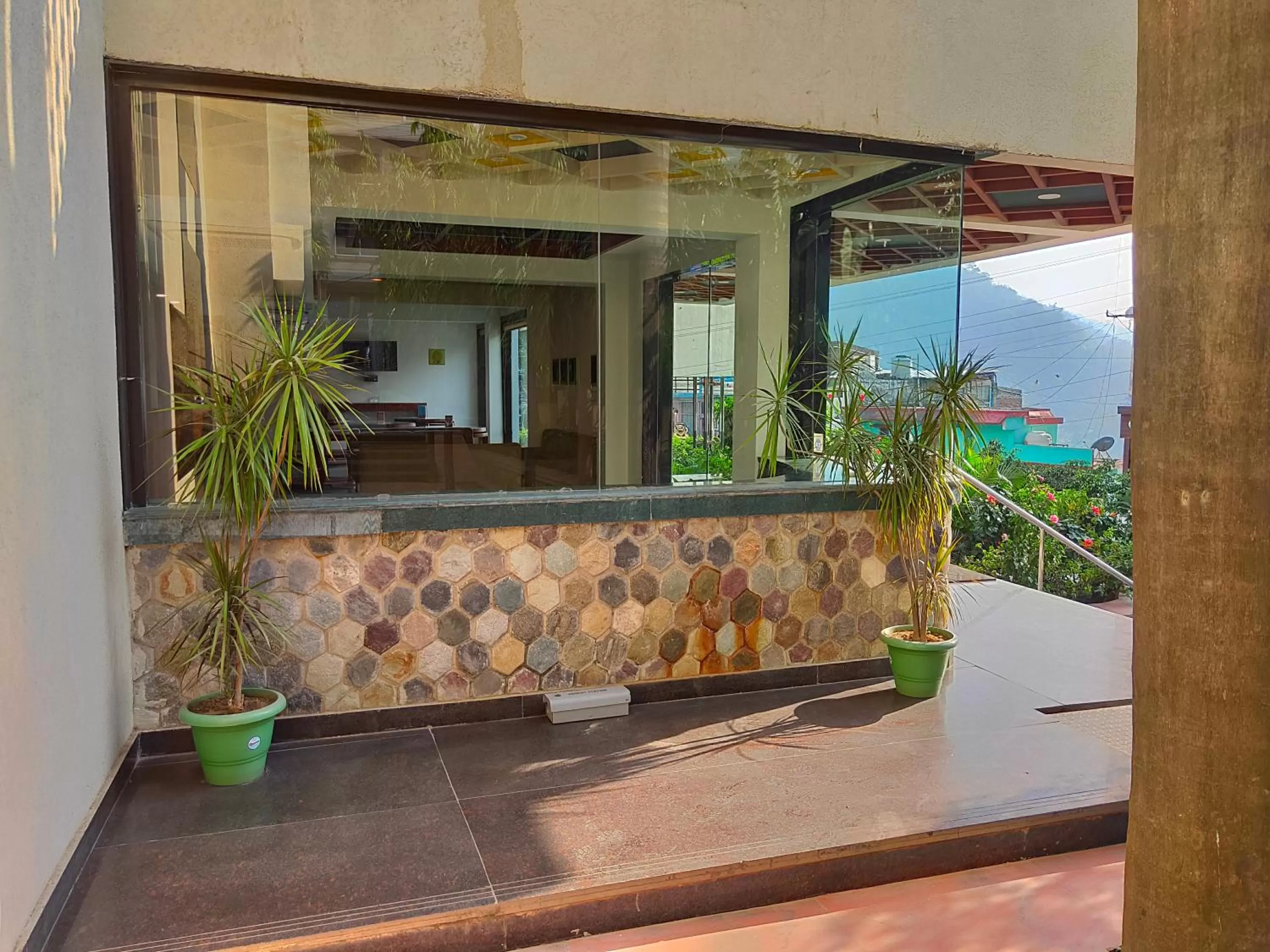 Facade/entrance in Holy River Hotel