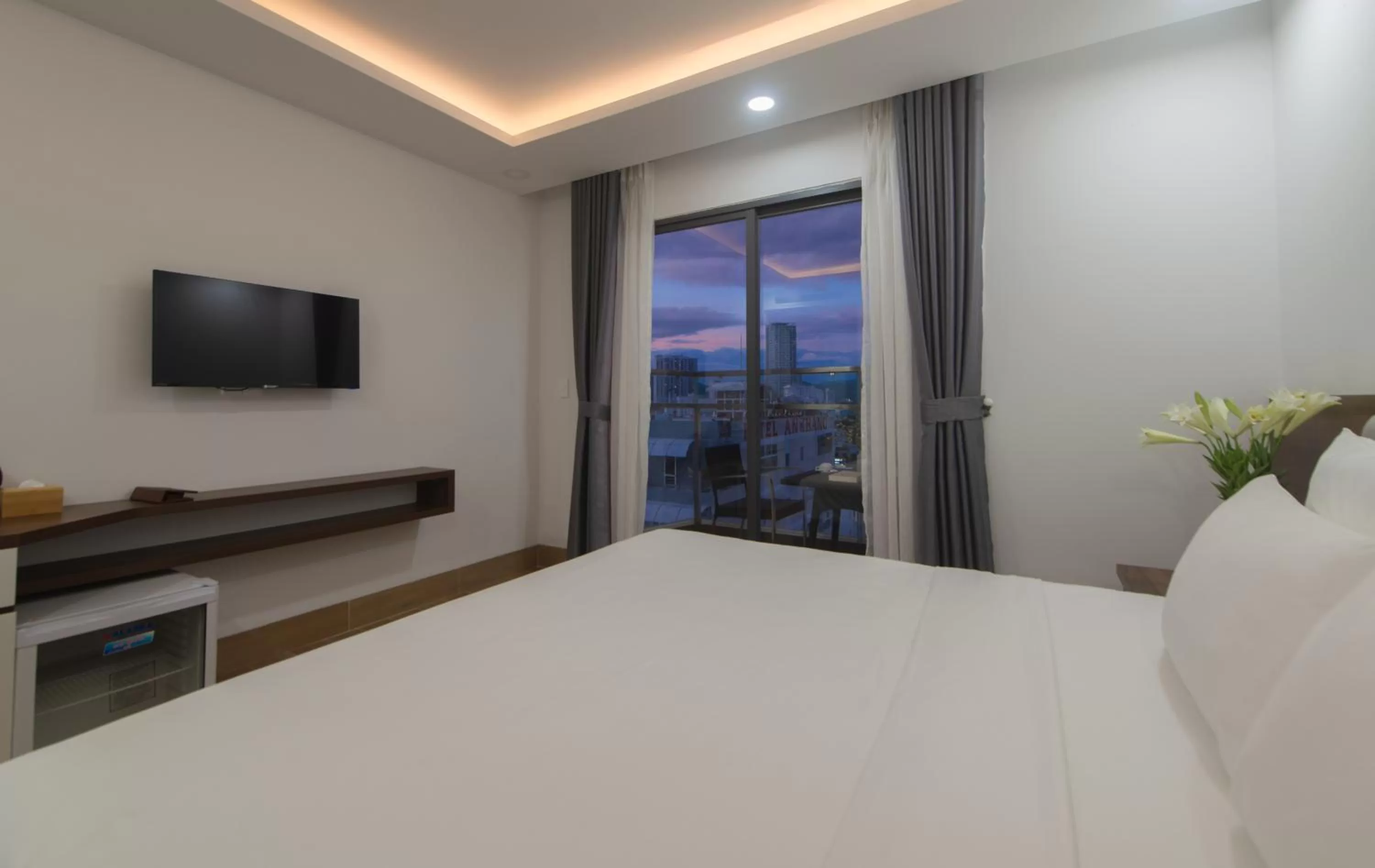 Bed in The Gold Coast Hotel Nha Trang