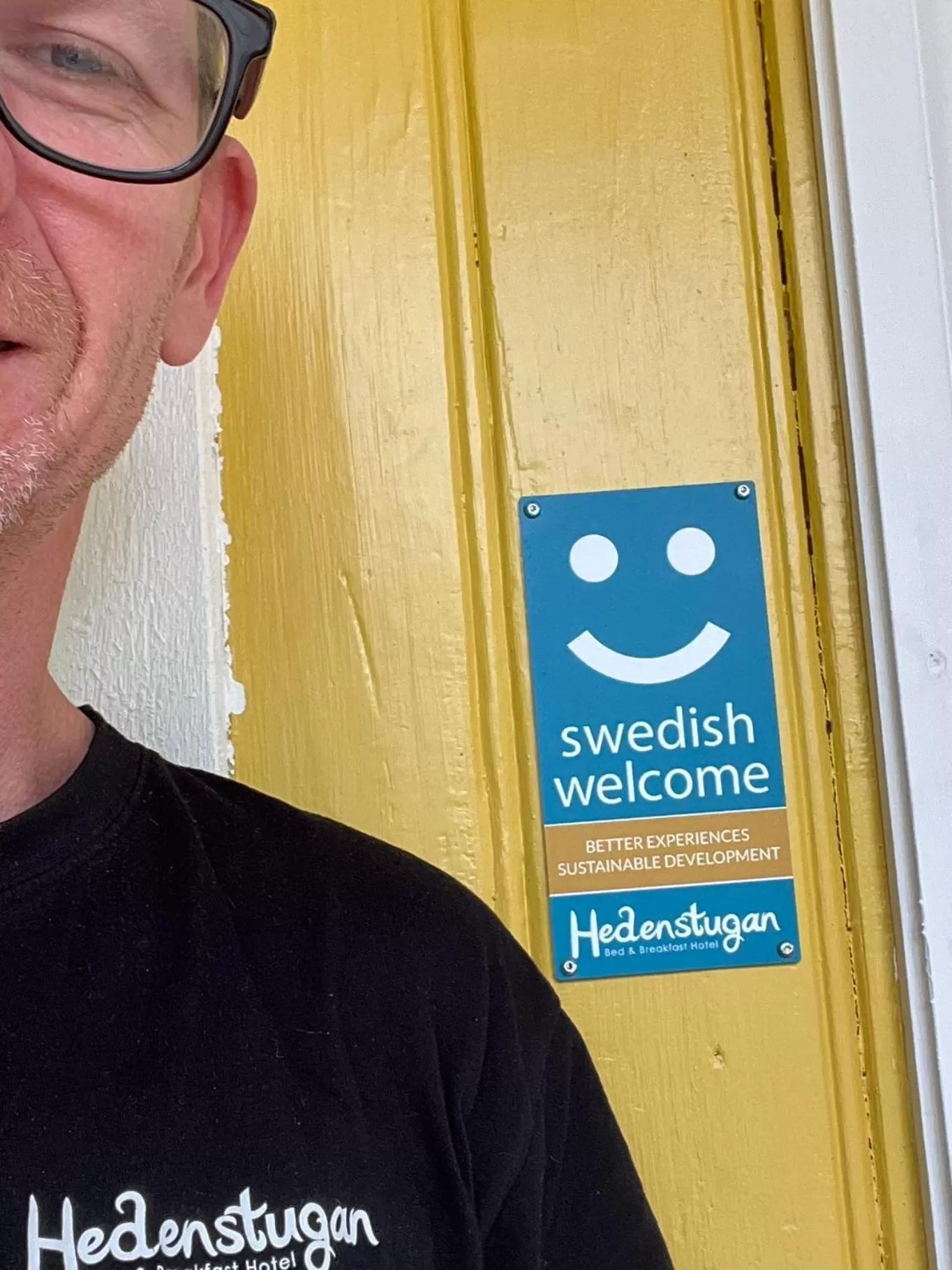 Property building in Hedenstugan B&B Hotel