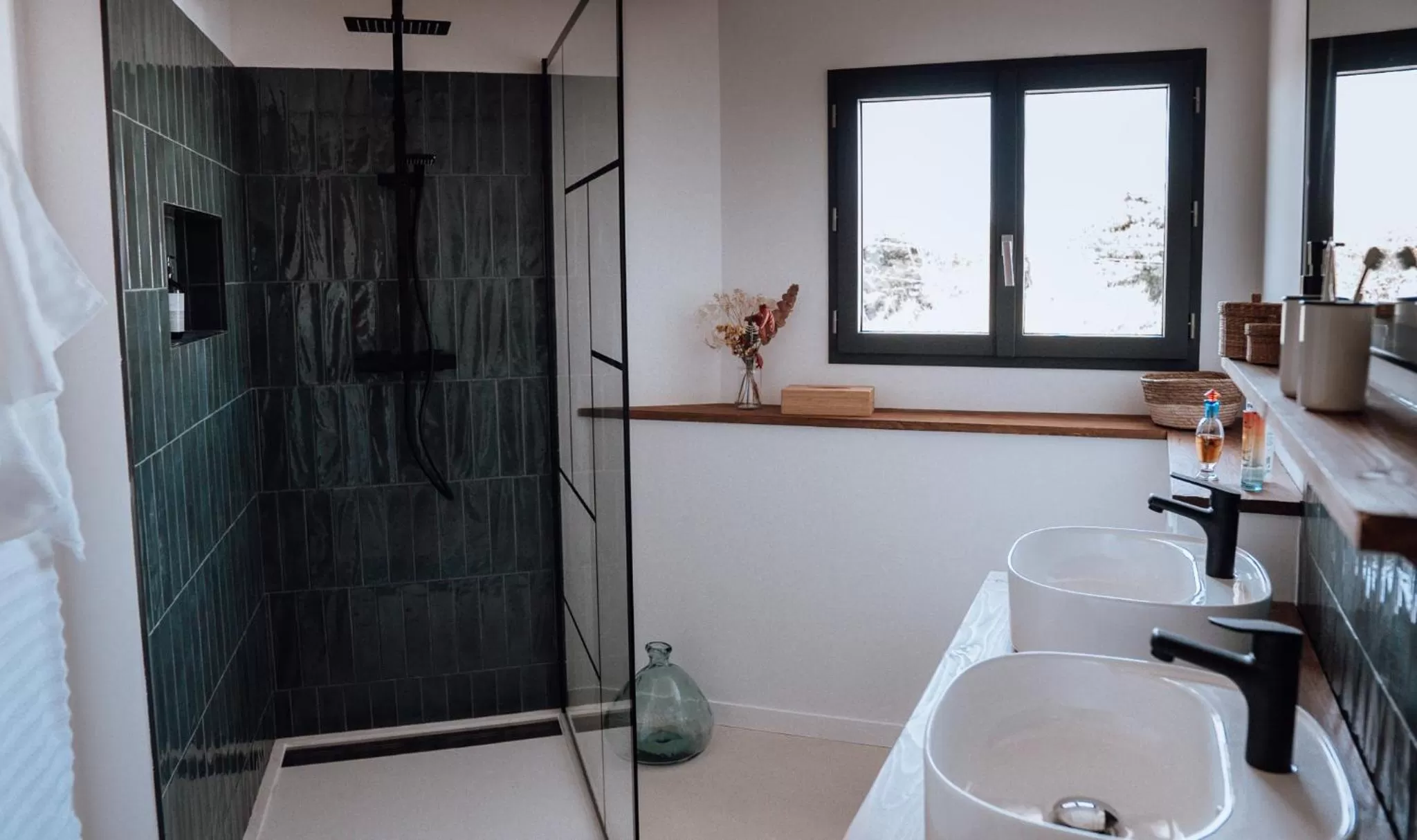 Bathroom in Biarritz Surf Lodge Chambre d'hôtes