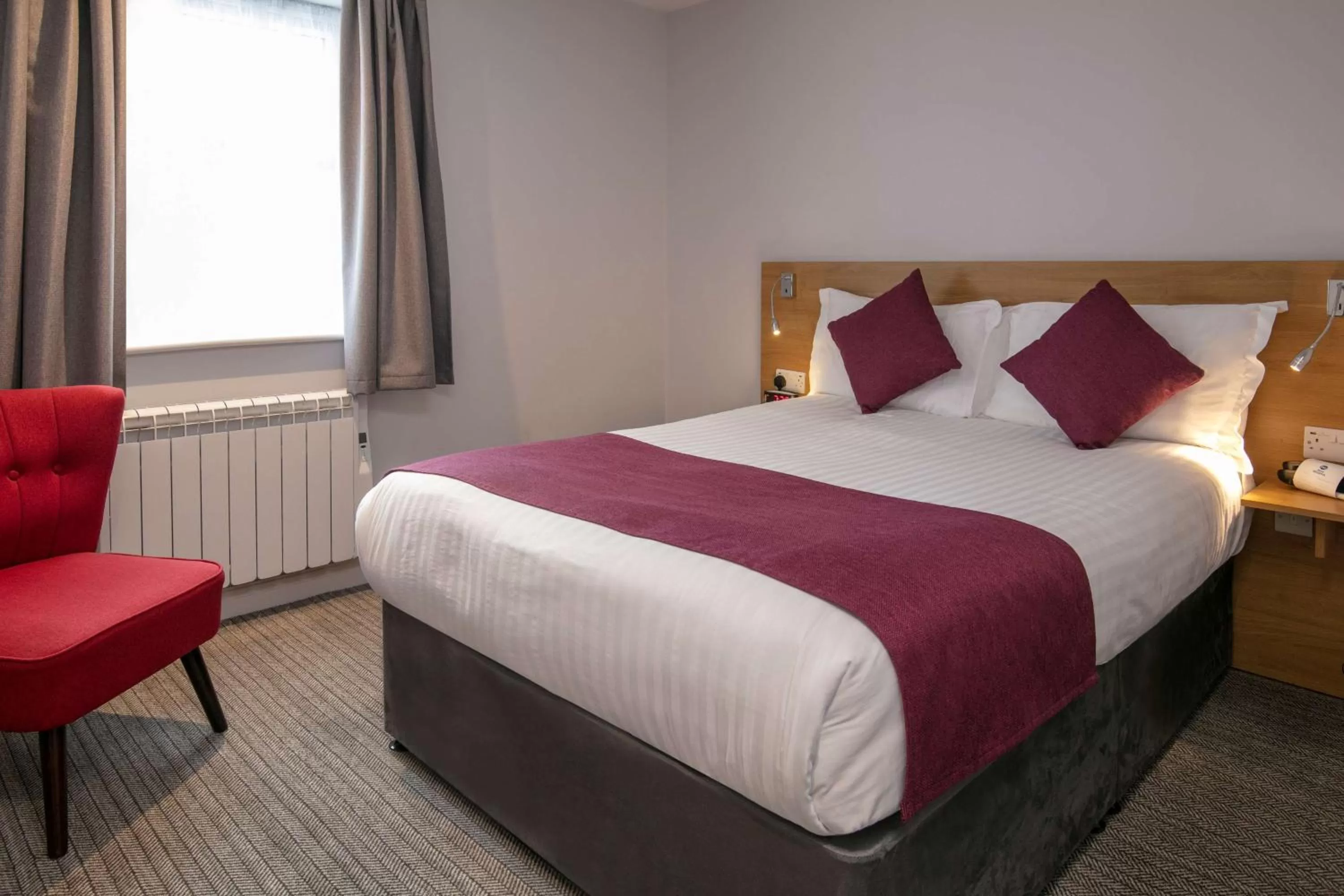 Bedroom, Bed in Best Western Lancaster Morecambe Lothersdale Hotel