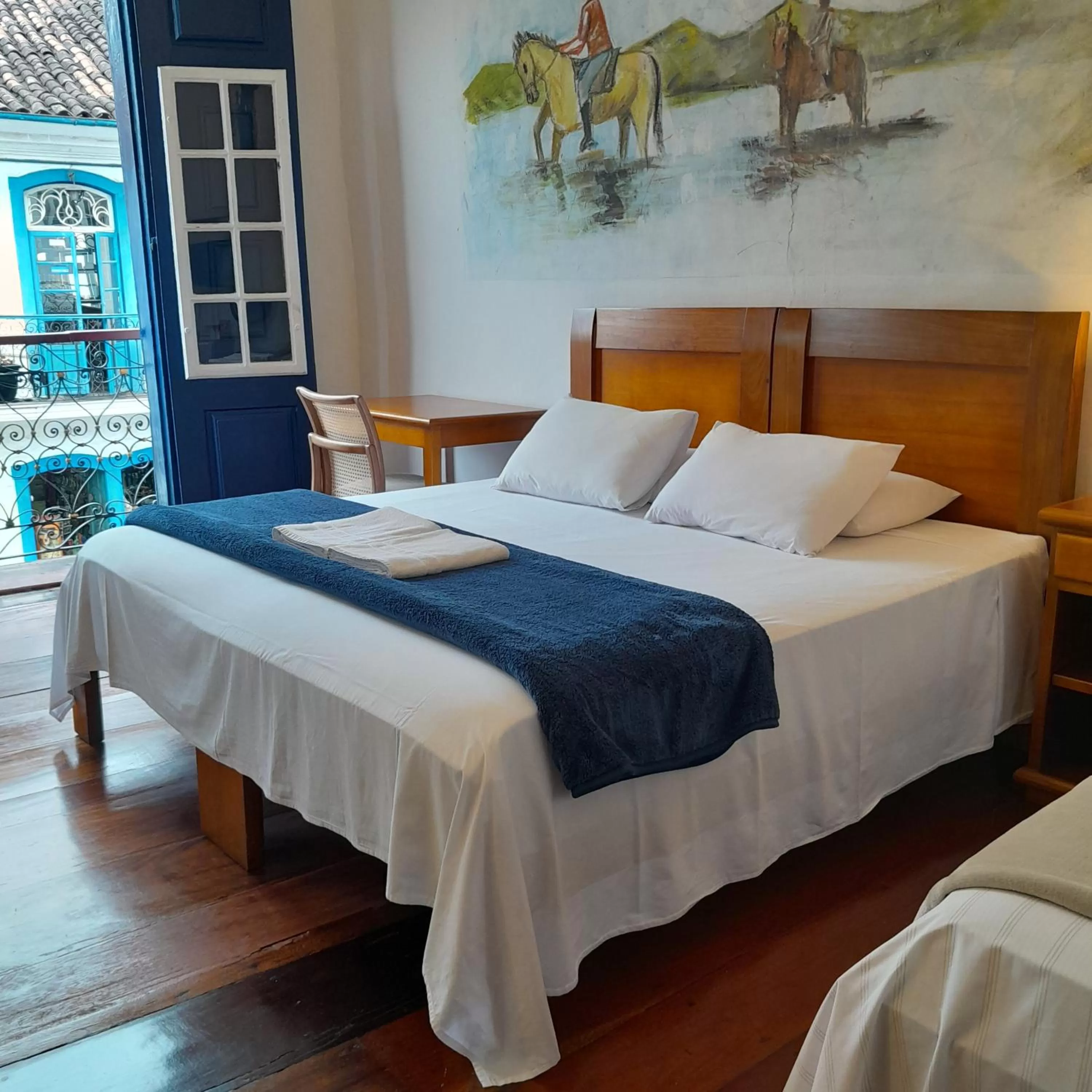 Bed in Hotel Barroco Mineiro