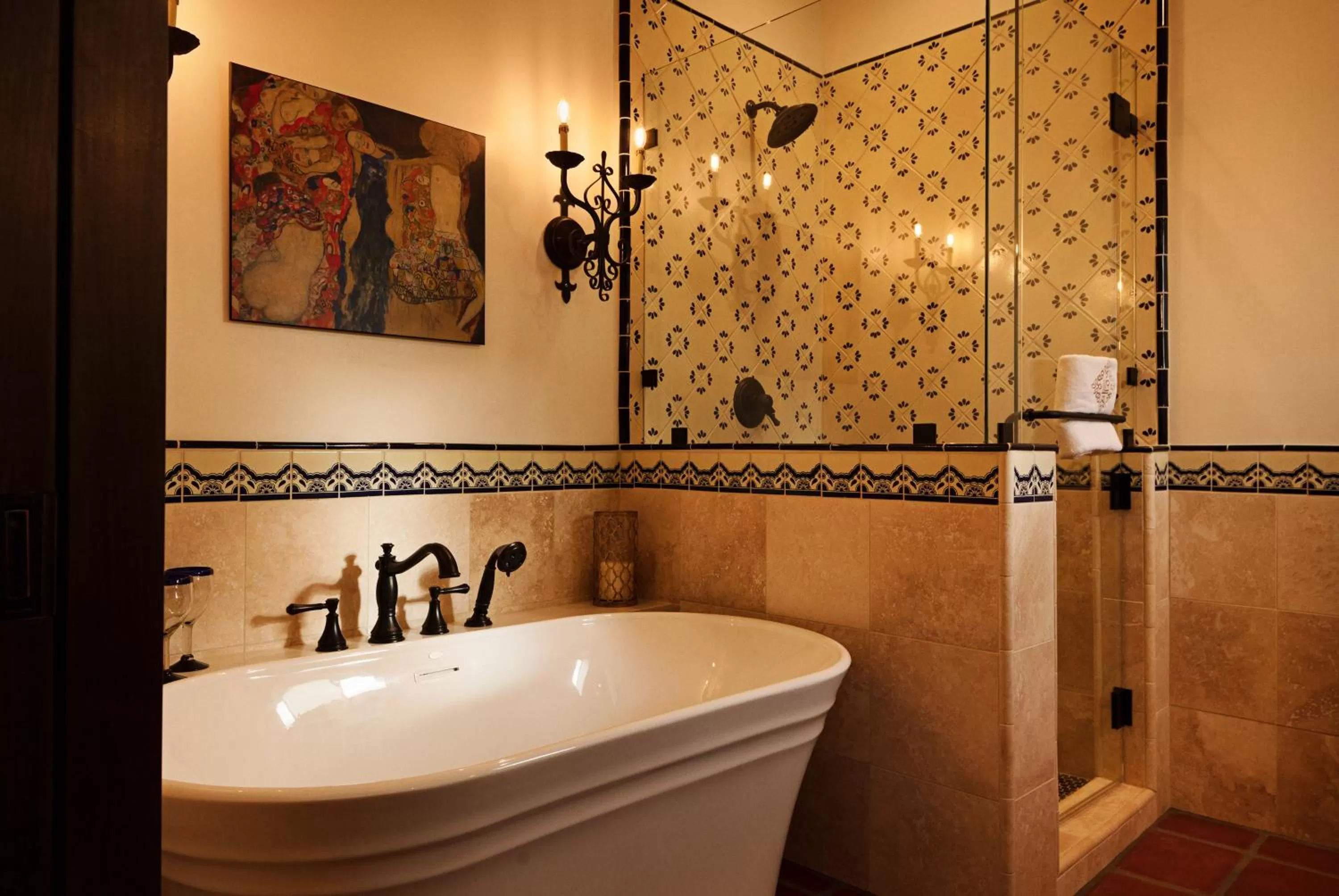 Shower in La Lomita Ranch