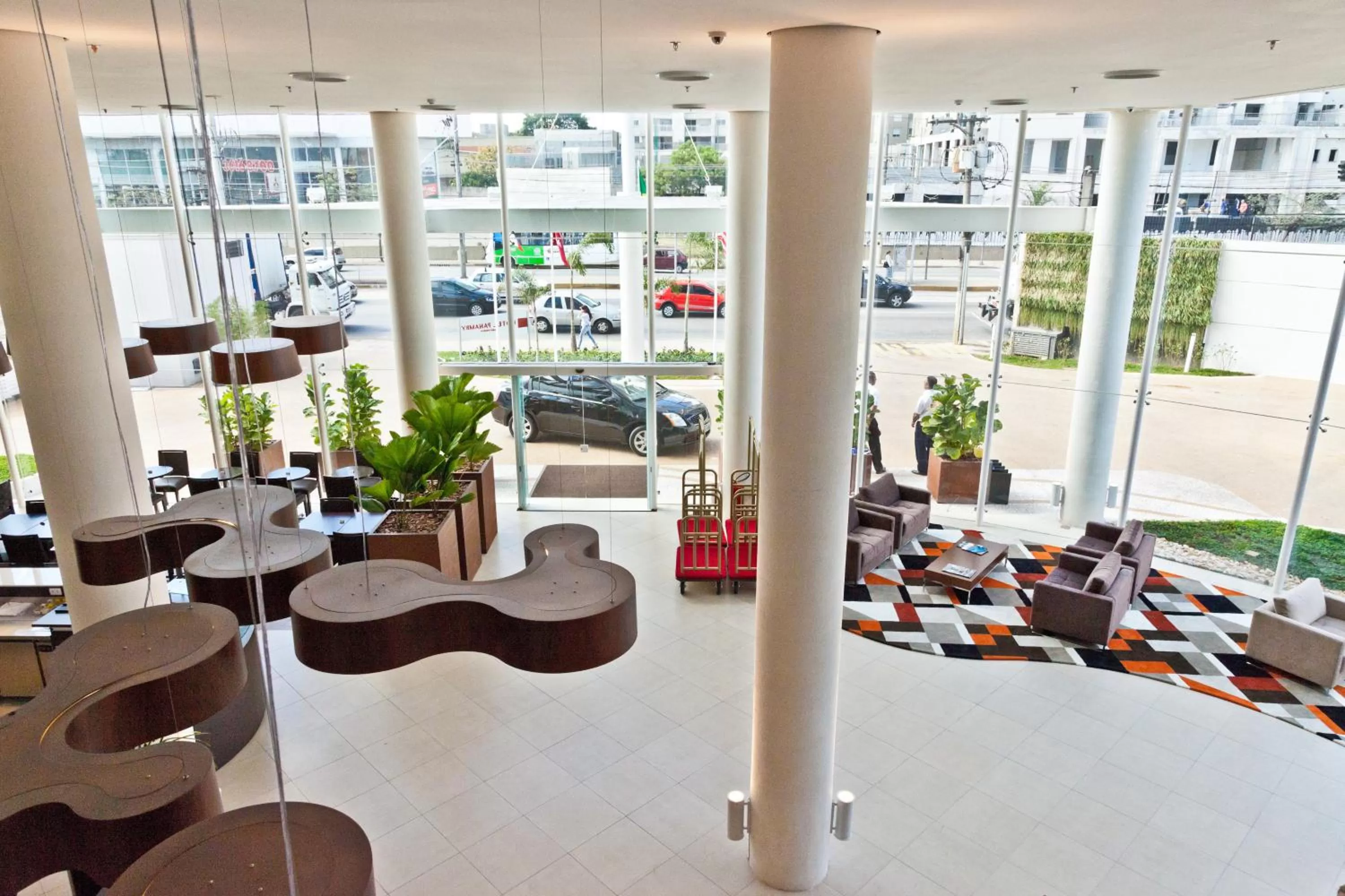 Lobby or reception in Hotel Panamby São Paulo