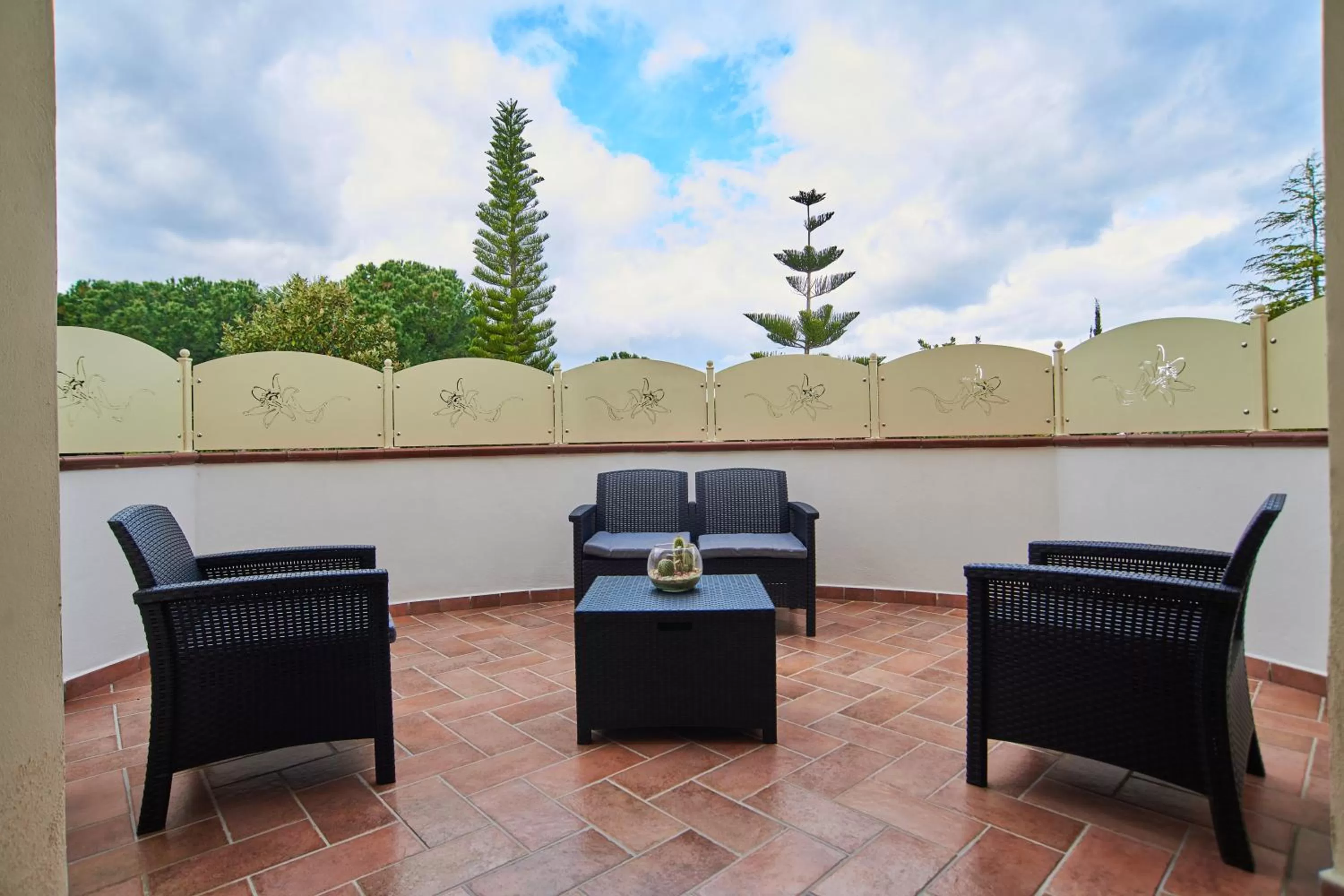 Balcony/Terrace in B&B Giglio di mare