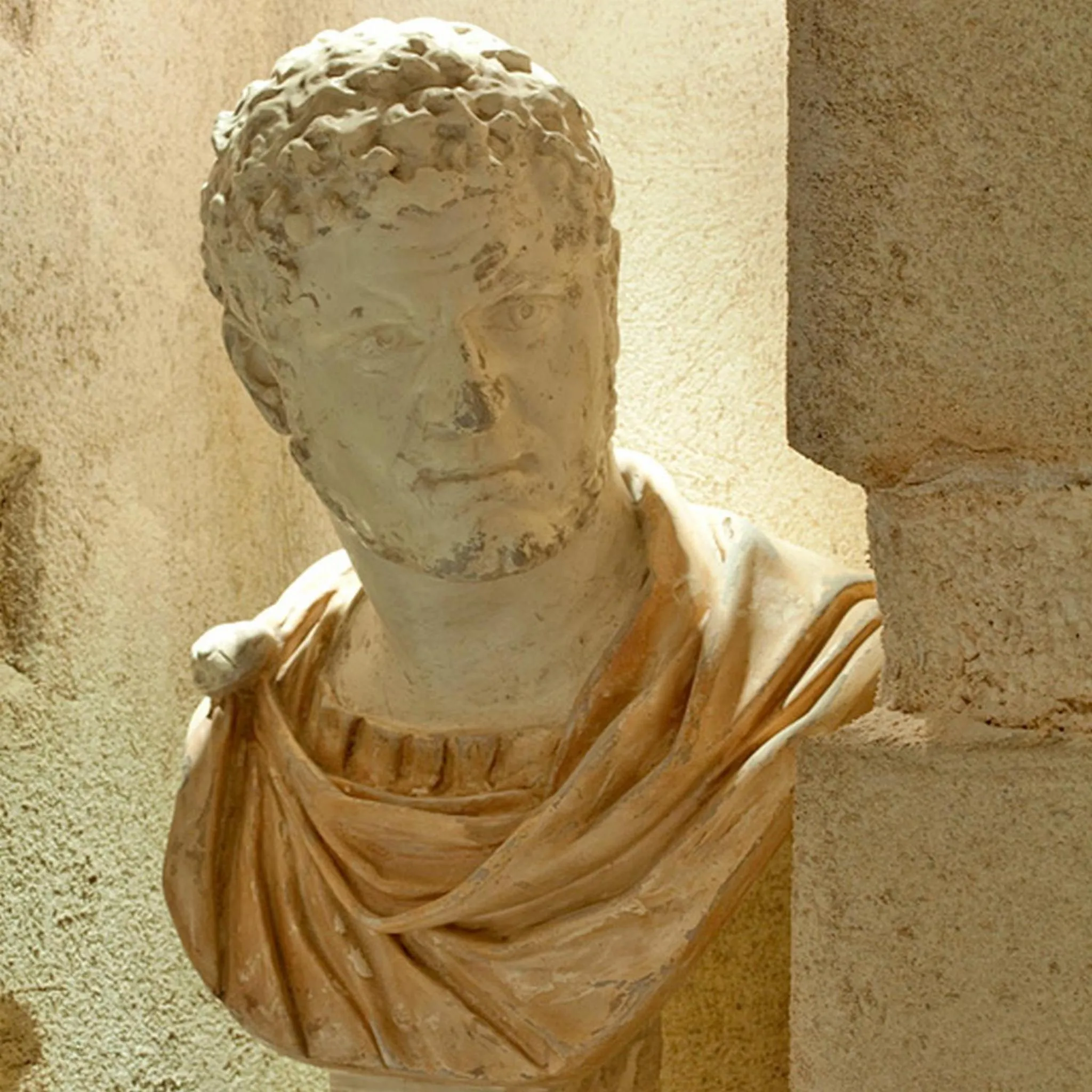 Decorative detail in Hotel Des Arenes