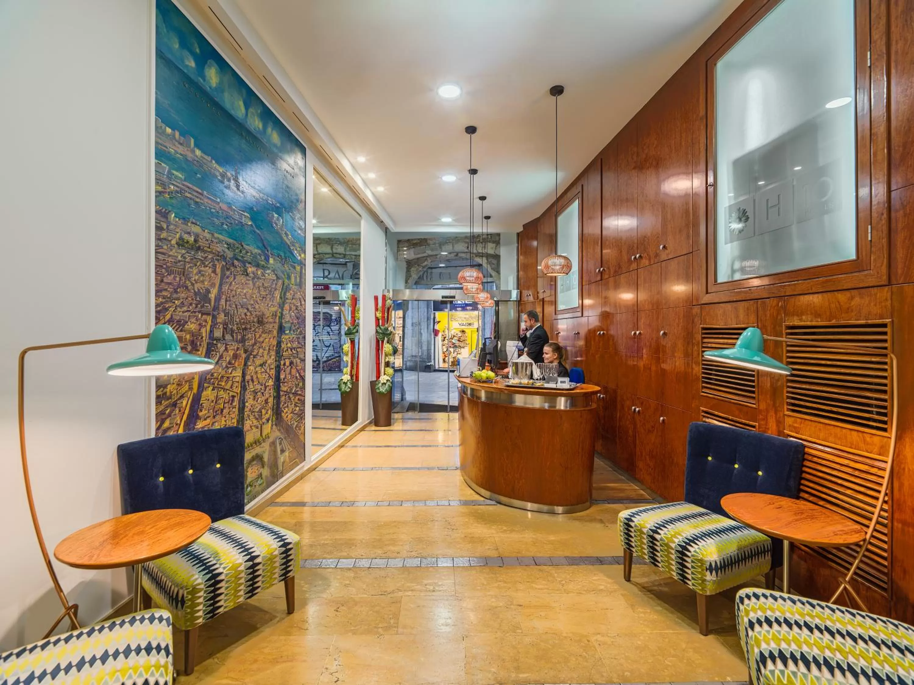 Lobby or reception in H10 Raco del Pi