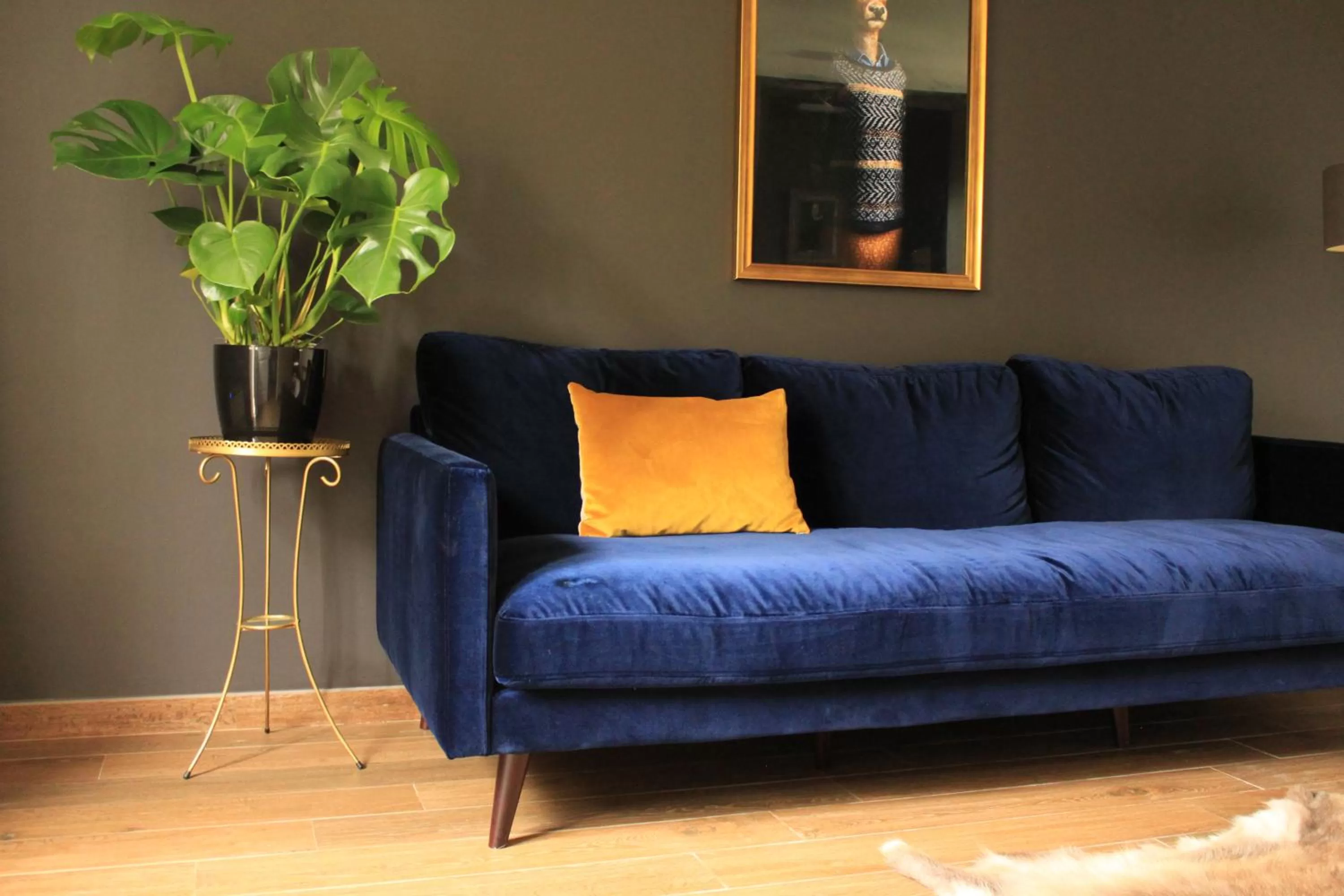 Living room in Domaine de Bellevue, The Originals Relais