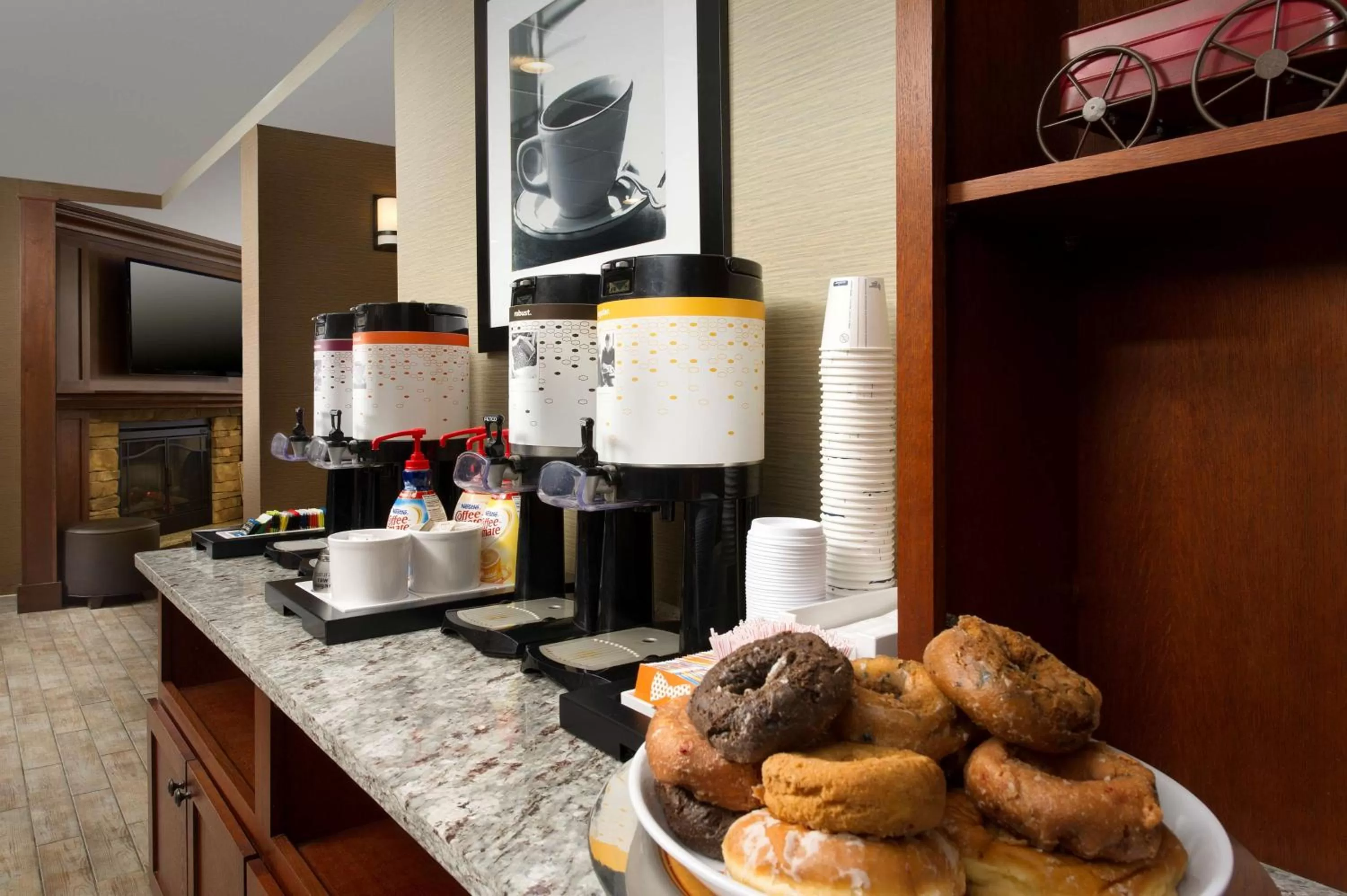 Lobby or reception in Hampton Inn Rochester Greece