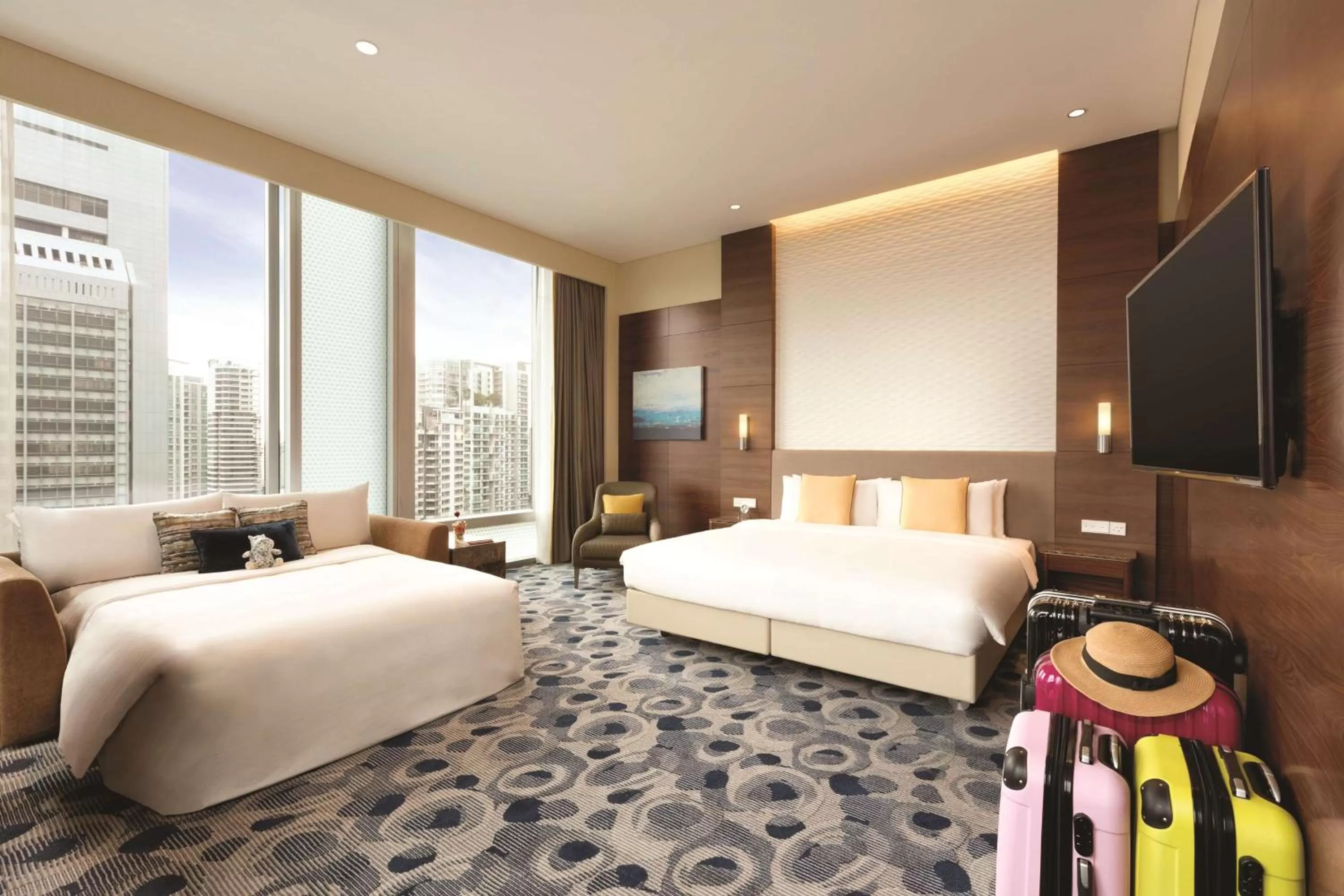 Photo of the whole room, Bed in JEN Singapore Orchardgateway by Shangri-La