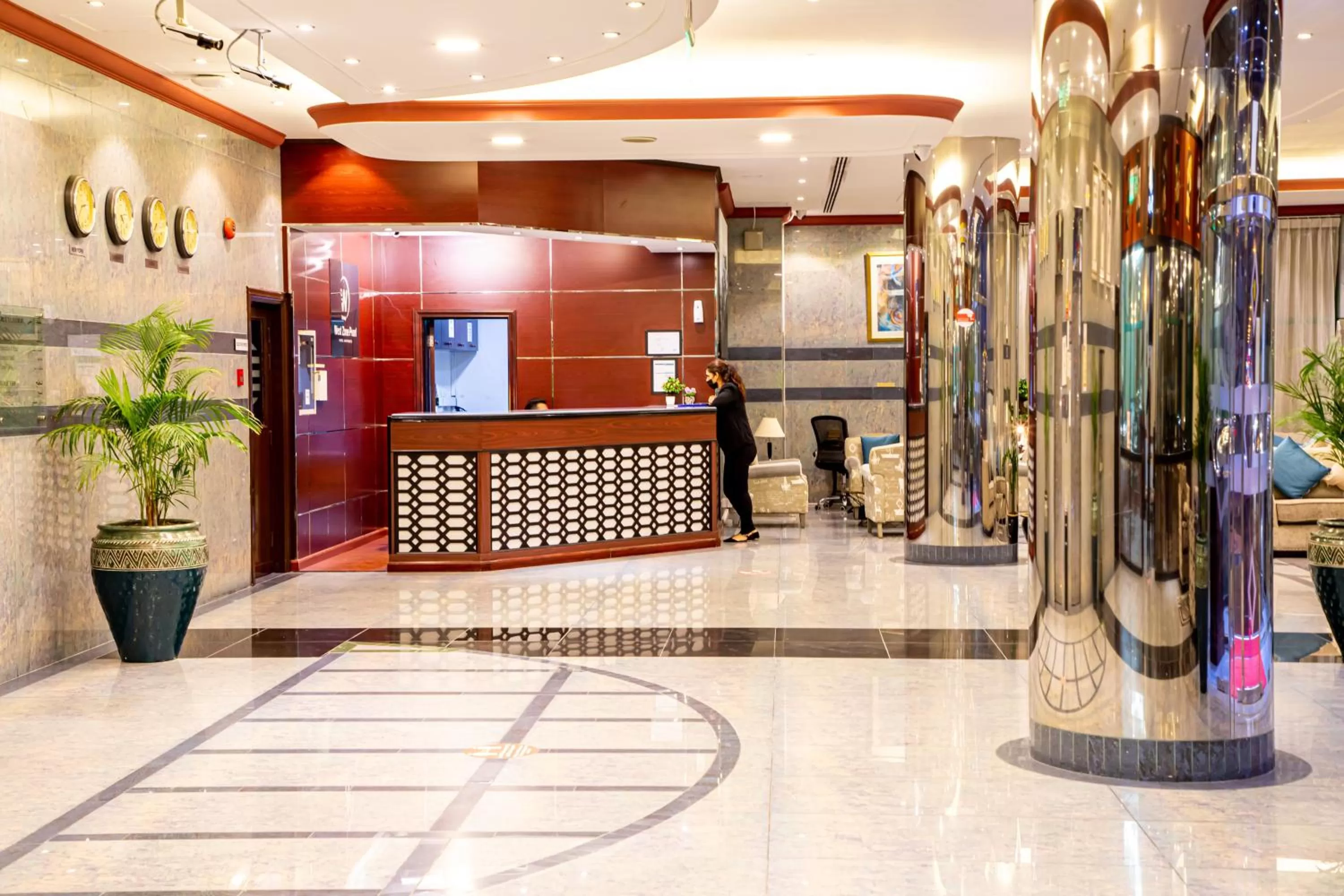 Lobby or reception in West Zone Pearl Hotel Apartment
