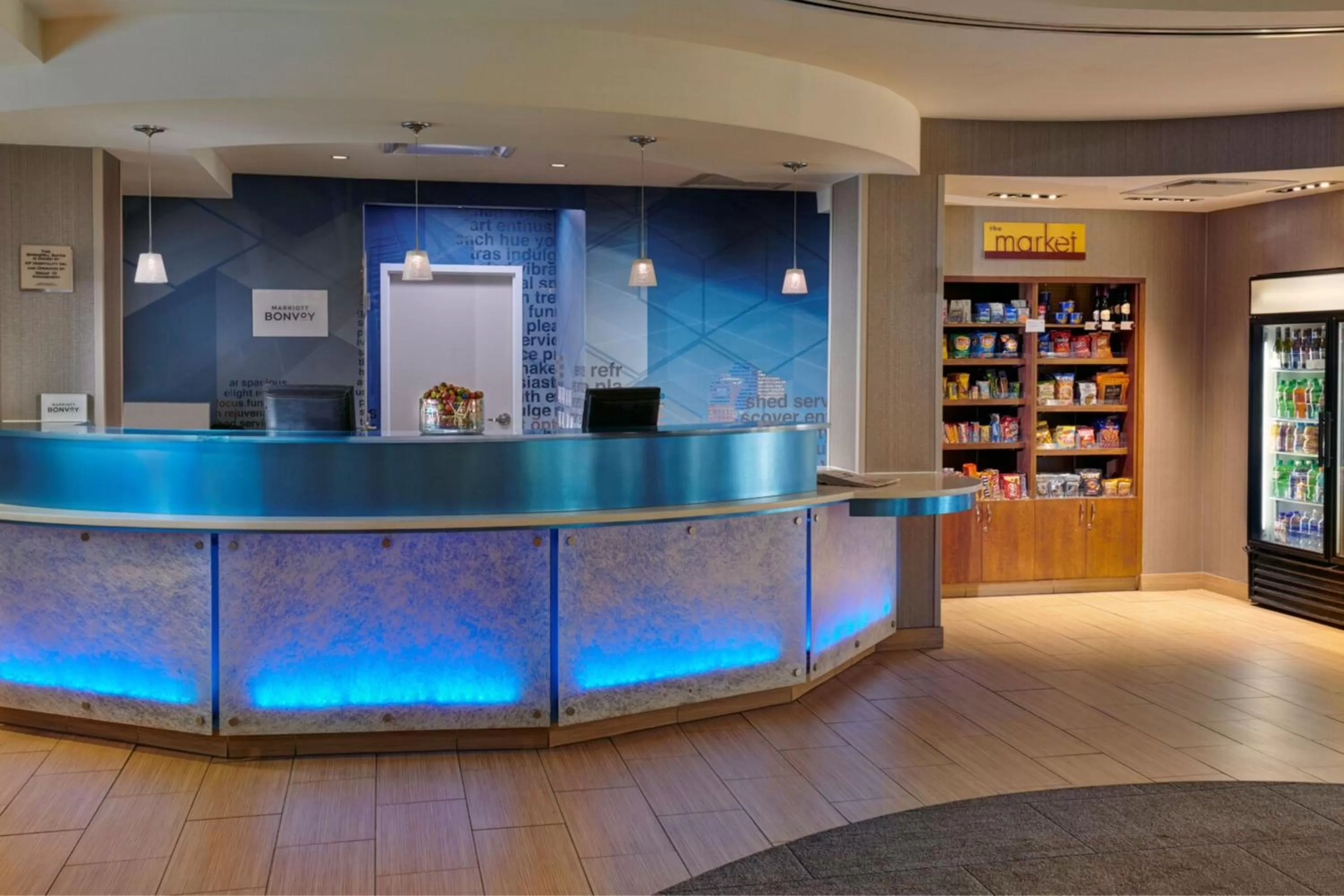 Lobby or reception in Springhill Suites by Marriott Detroit Metro Airport Romulus