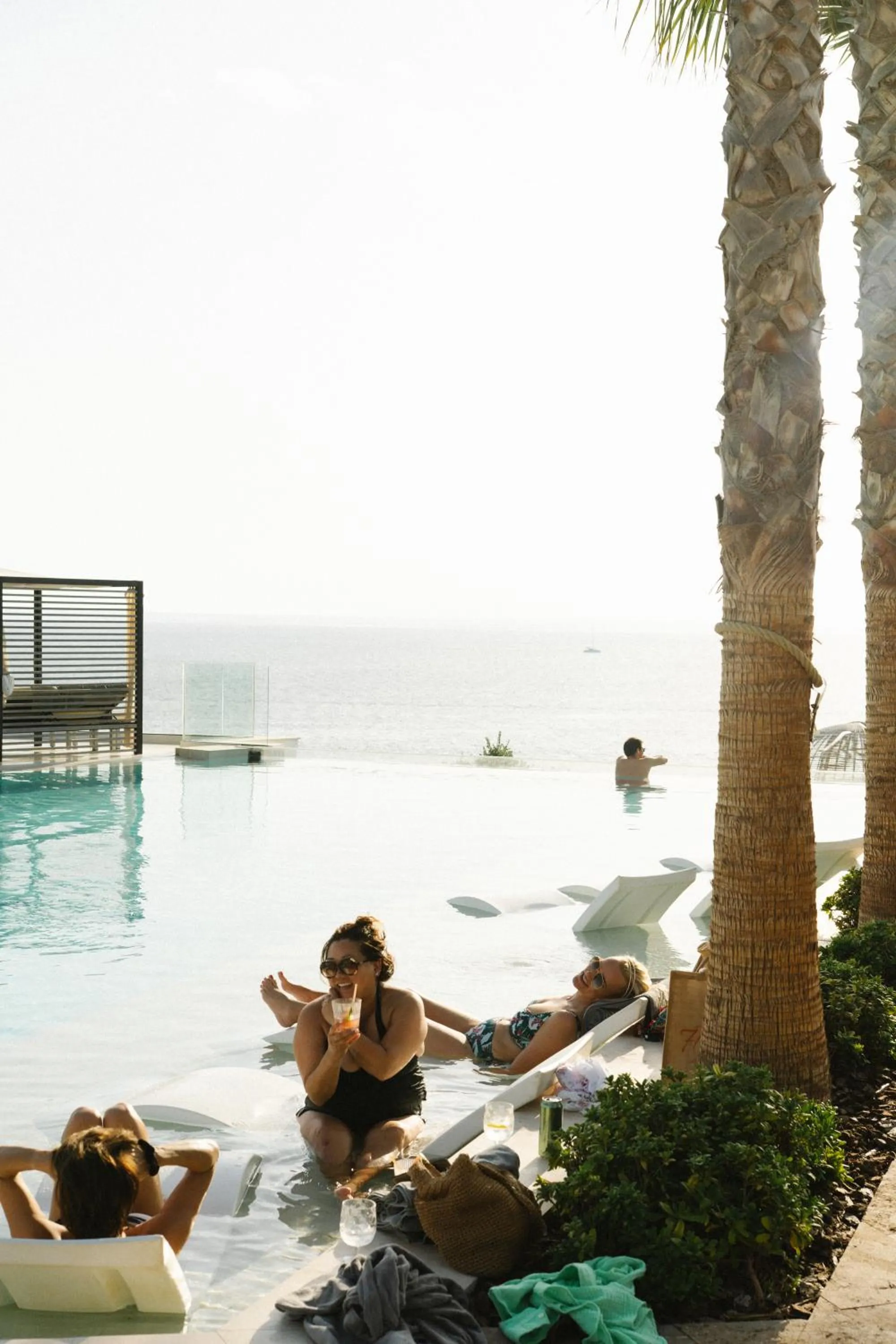 Swimming pool in 7Pines Resort Ibiza, part of Destination by Hyatt