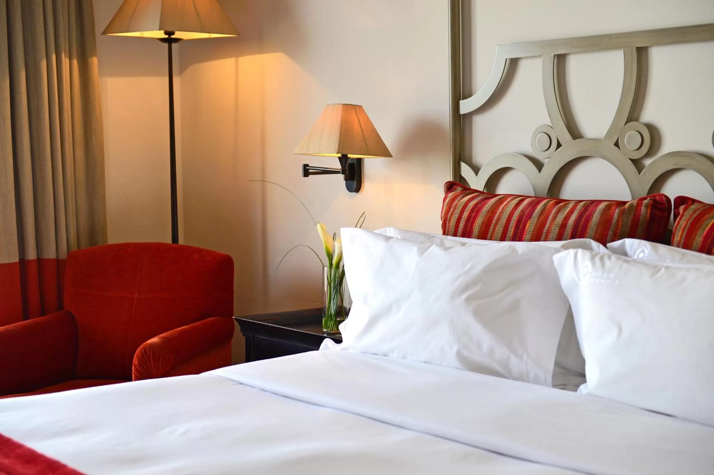 Decorative detail, Bed in Pousada Convento de Tavira