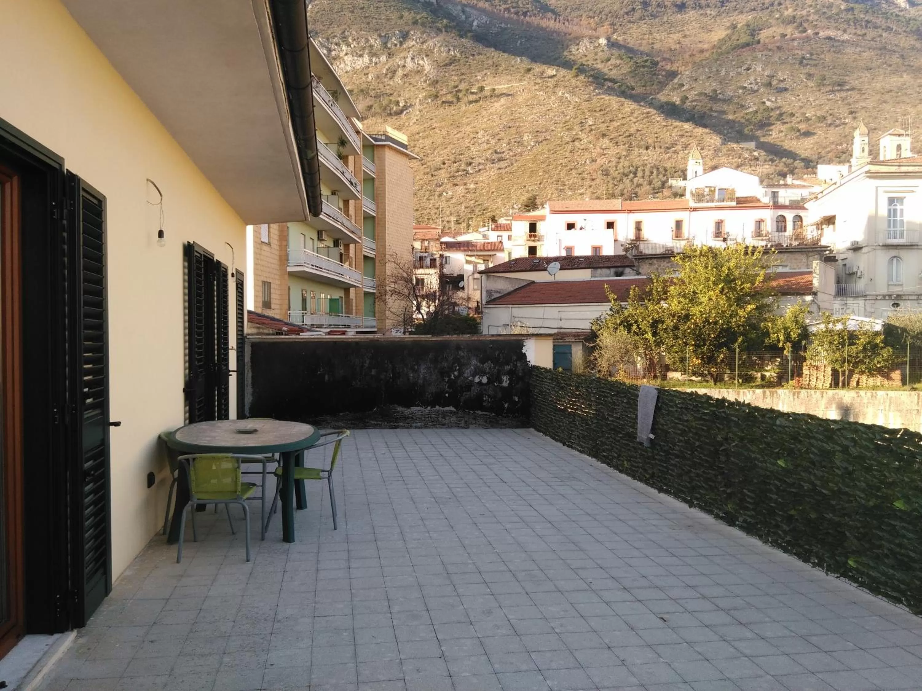 City view in La Corte dei Morra