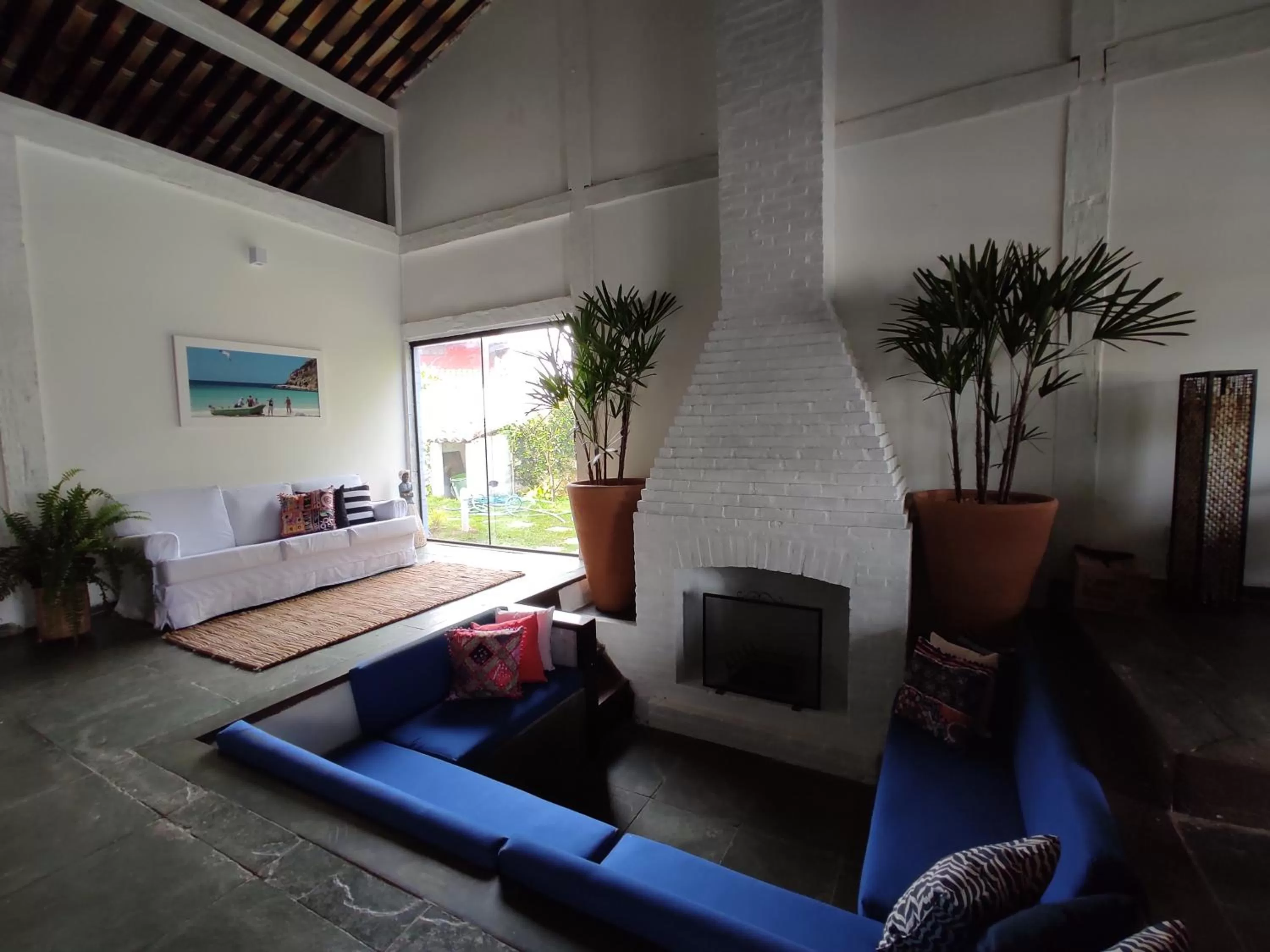 Bed in Pousada Manaaki