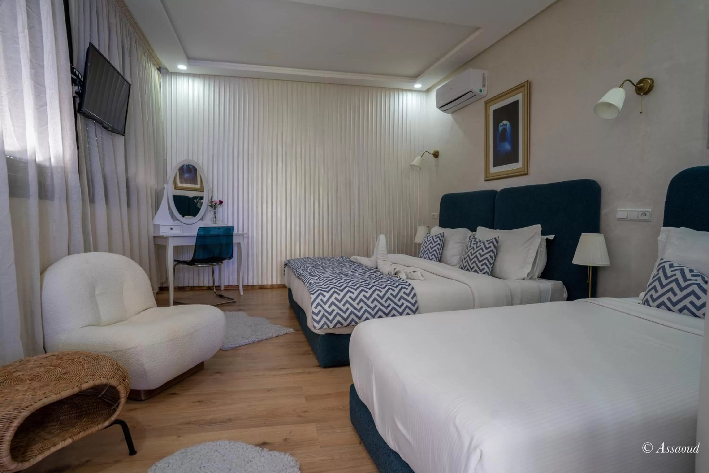 Bed in Hôtel ZIRYAB