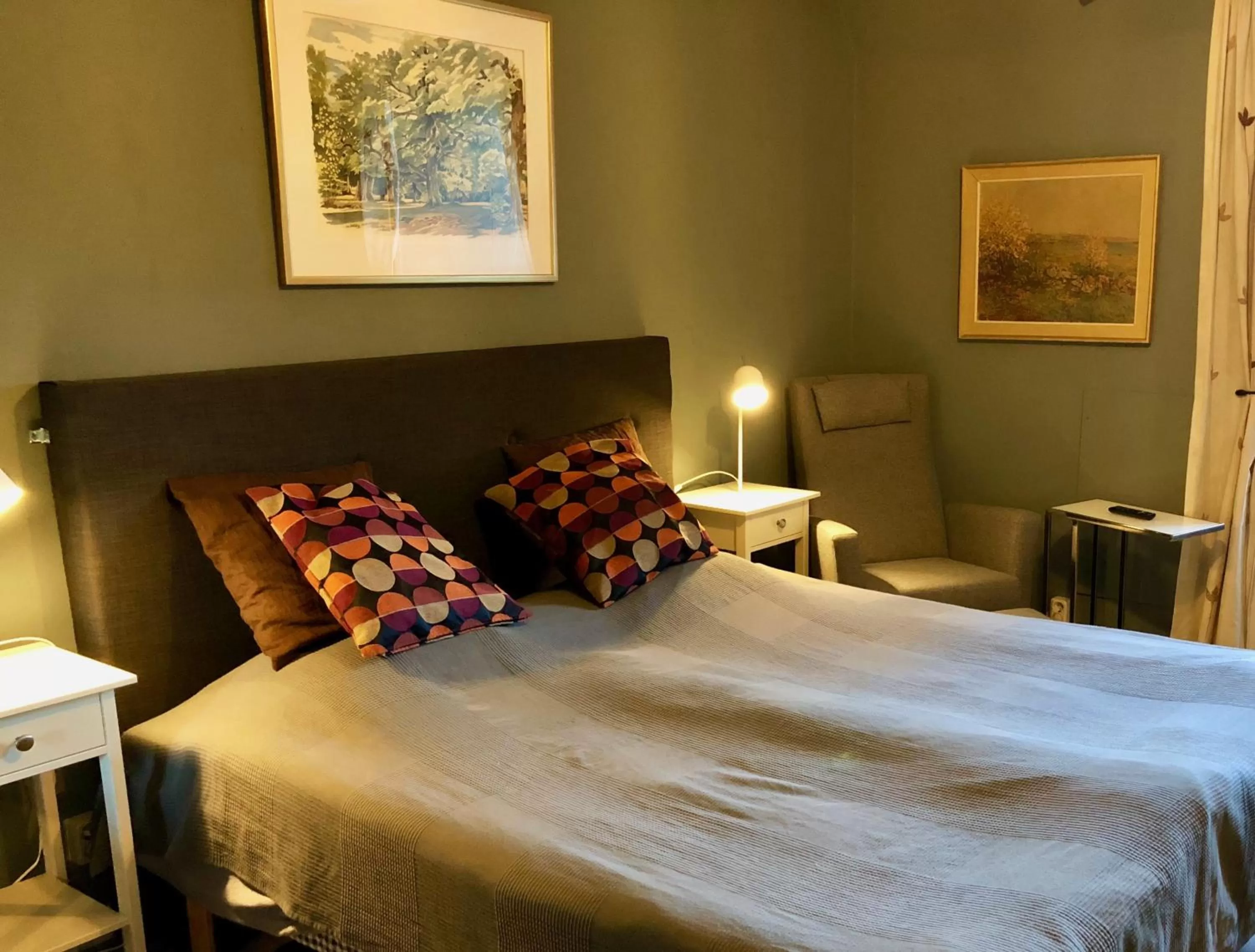 Bed in Brunsbo G:a Biskopsgård Hotell & Konferens