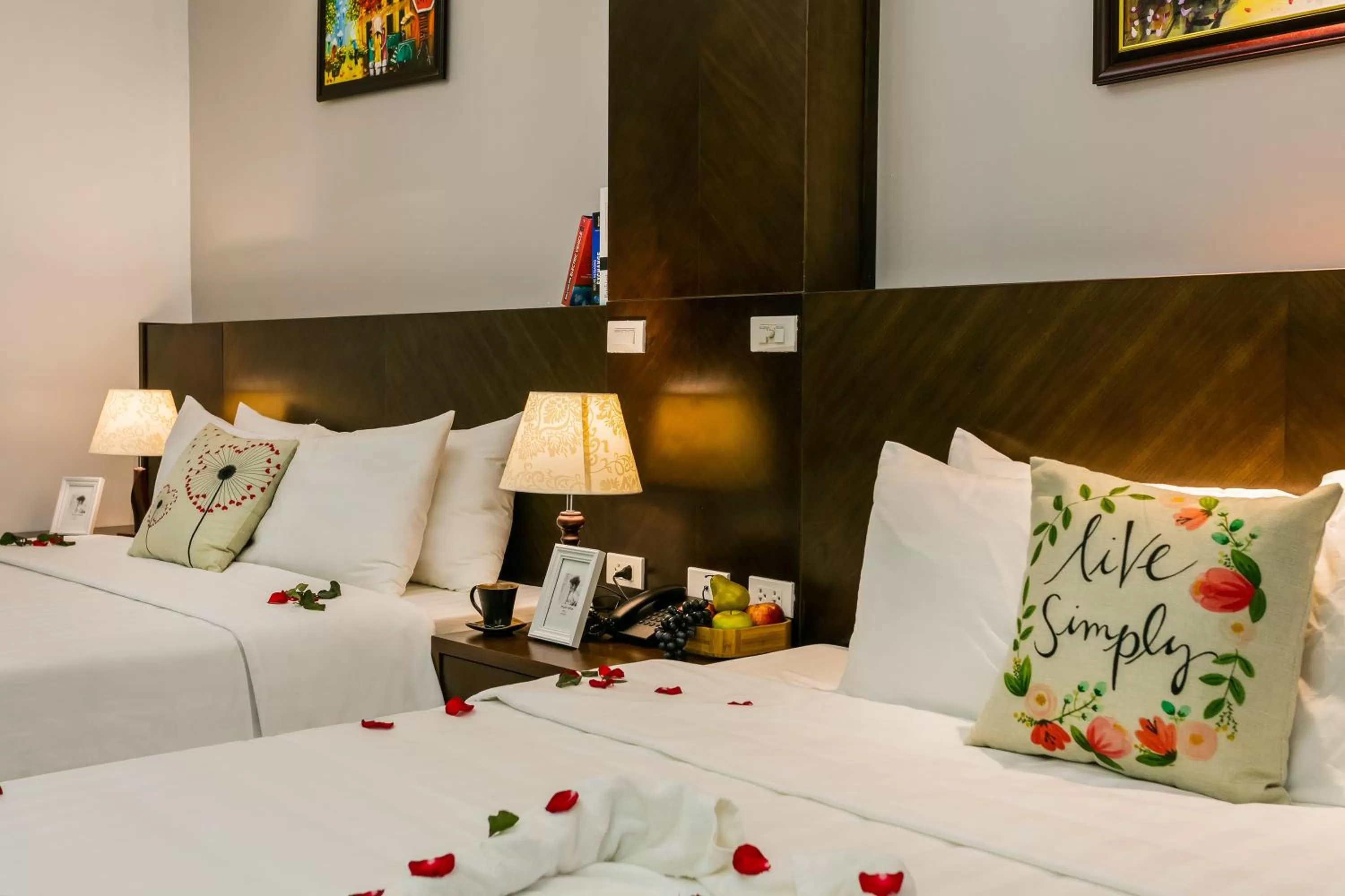 Bed in Hanoi Stella Hotel