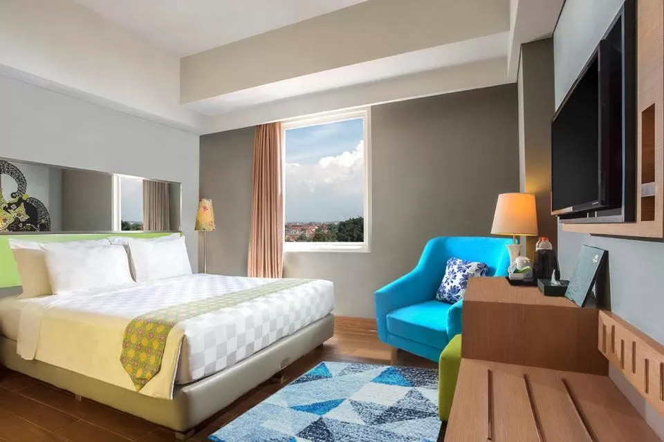 Bedroom, Bed in Khas Hotel Pekalongan