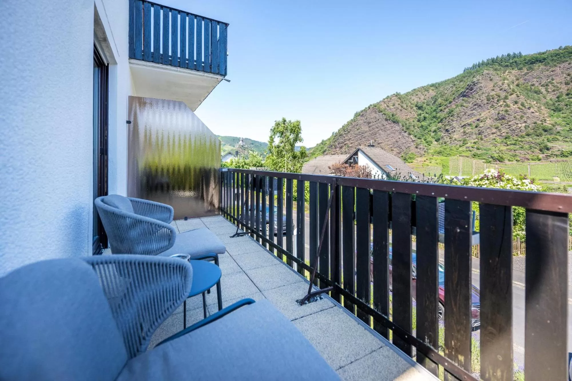 Balcony/Terrace in Moselromantik Hotel Kessler Meyer