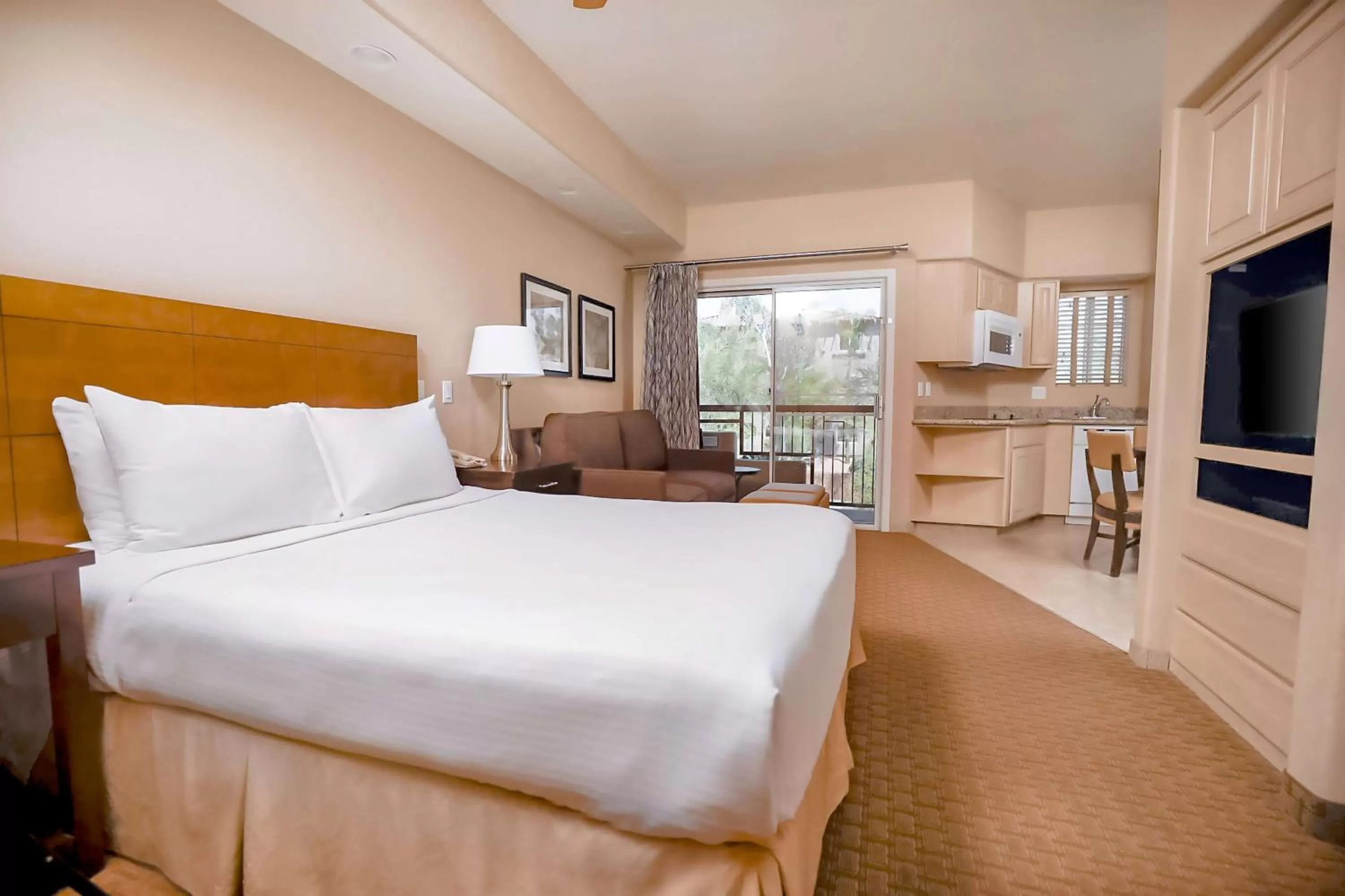 Bed in Hilton Vacation Club Scottsdale Villa Mirage