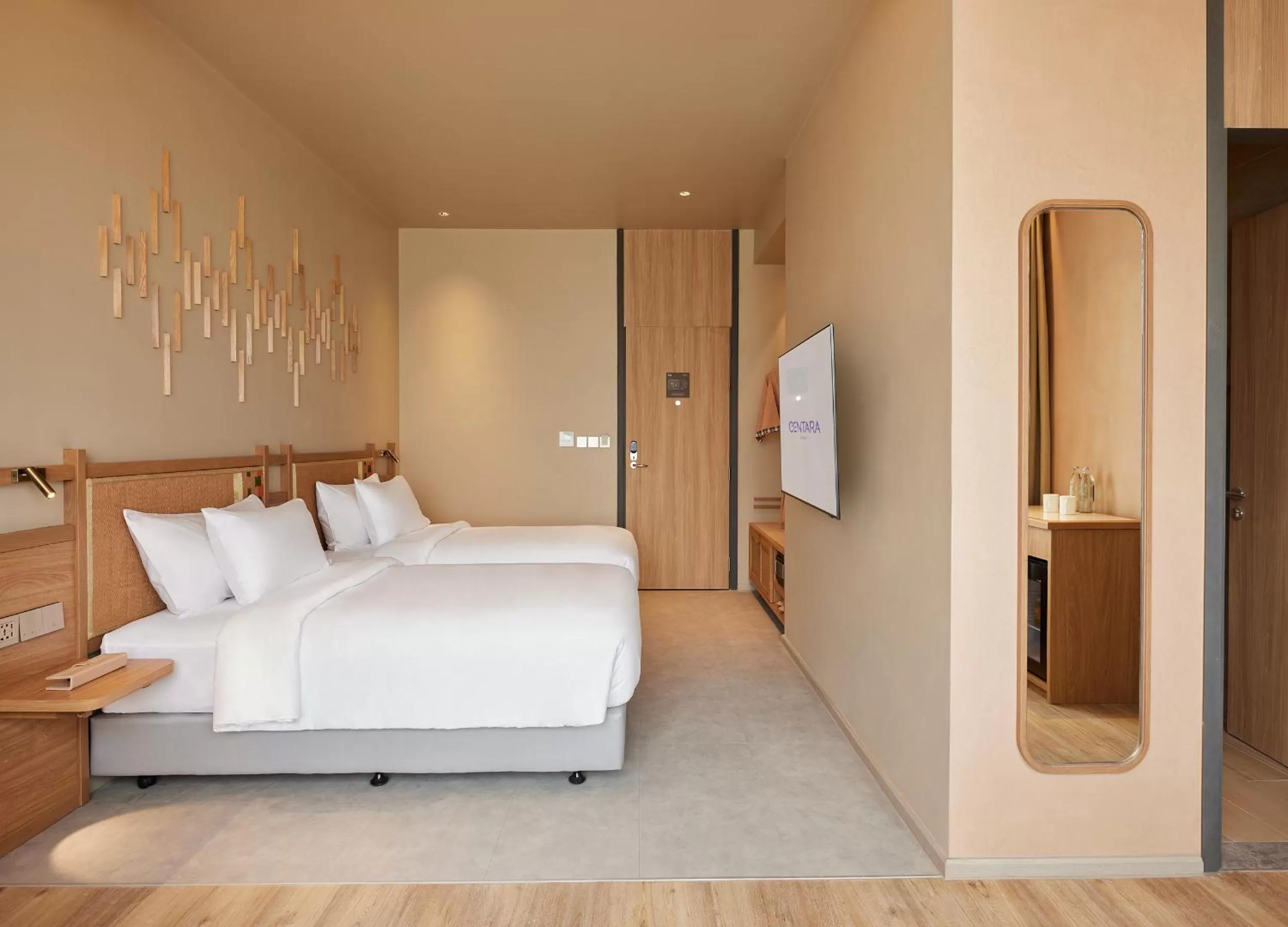 Bedroom, Bed in Centara Korat