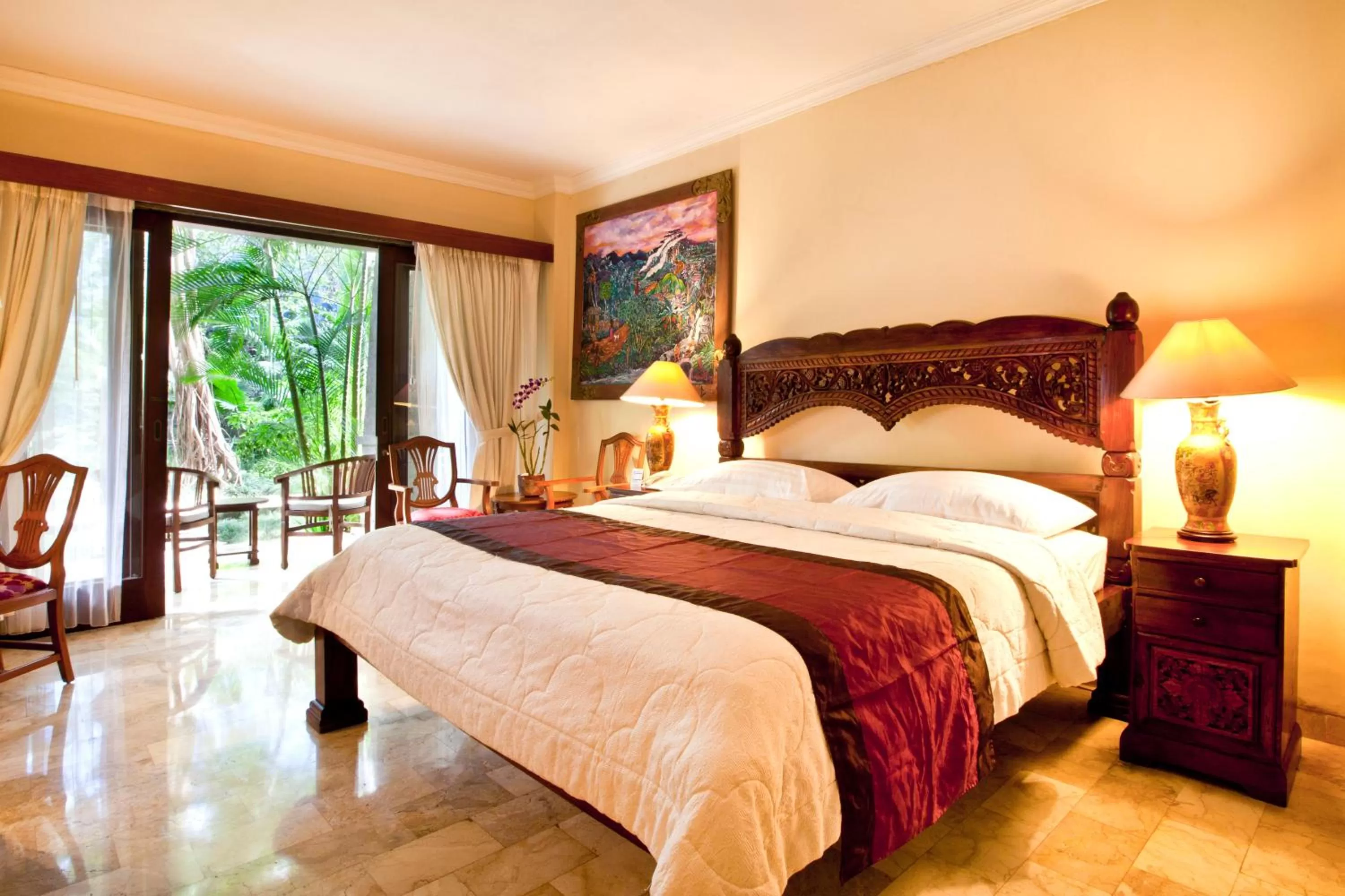 Bed in Hotel Kumala Pantai