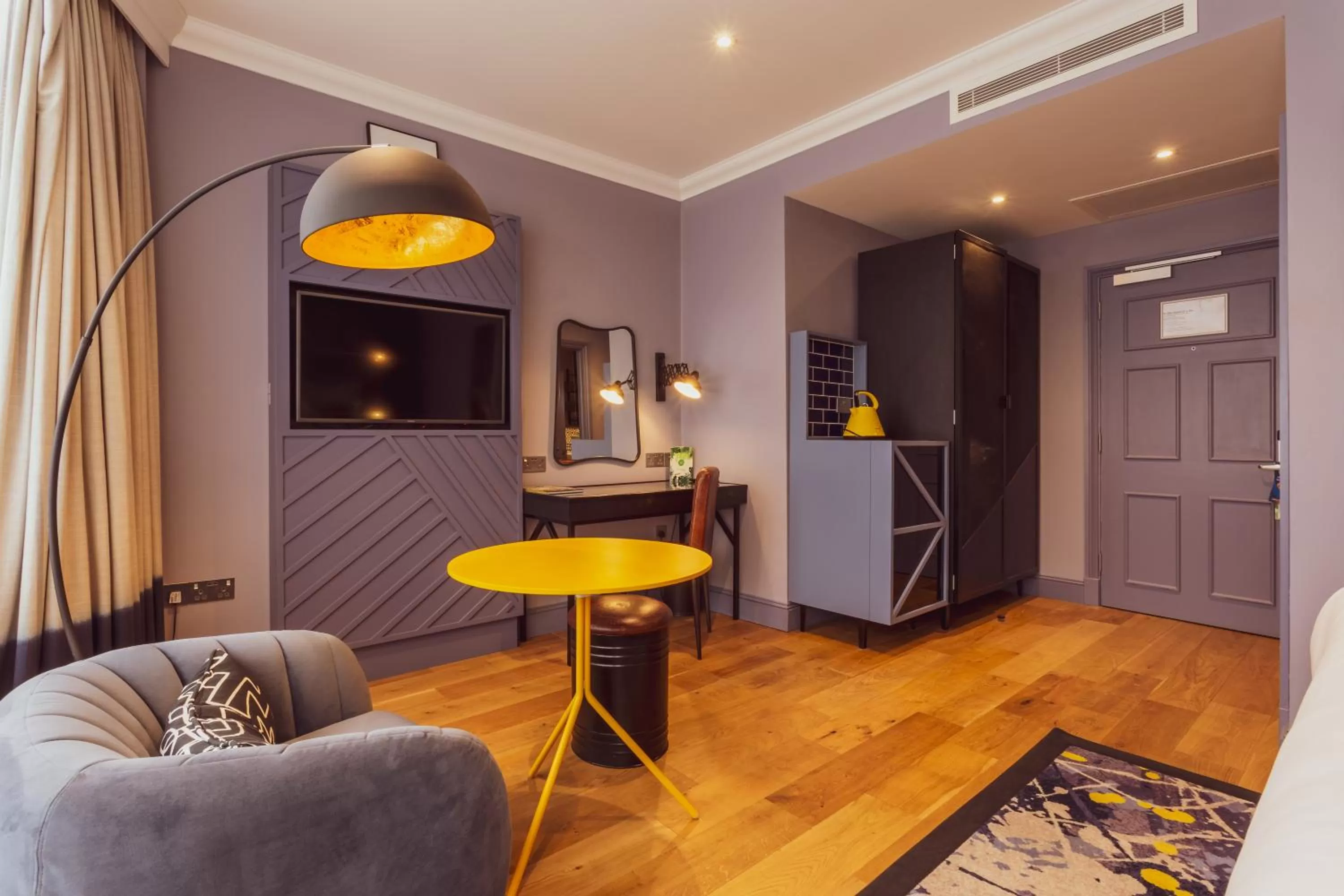 Seating area in The Gardens Hotel