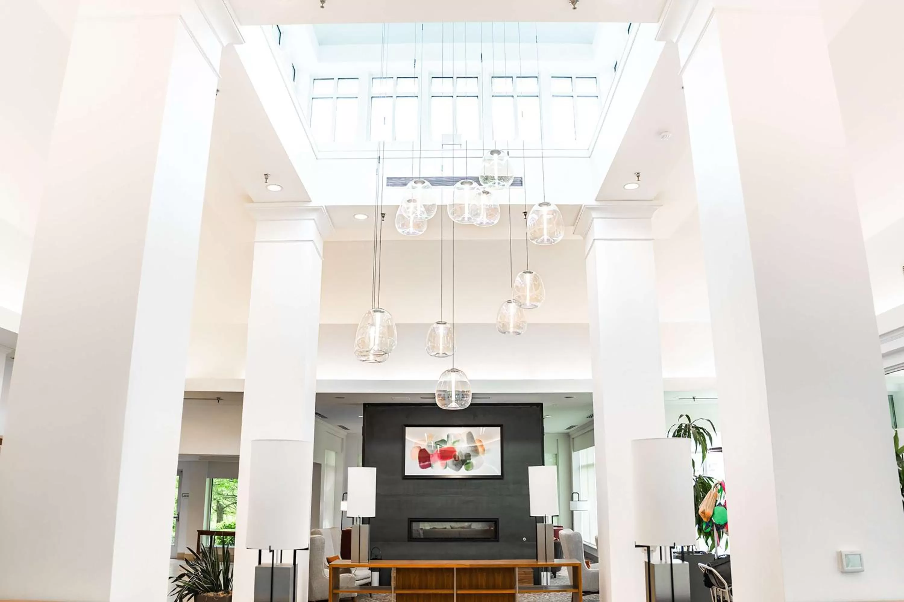 Lobby or reception in Hilton Garden Inn Fairfax