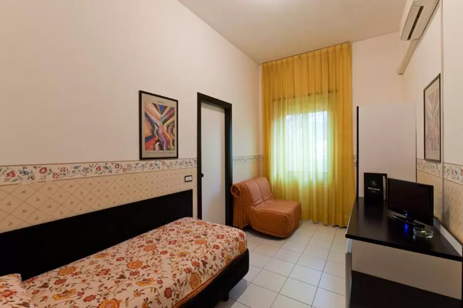 Bed in Hotel Letizia