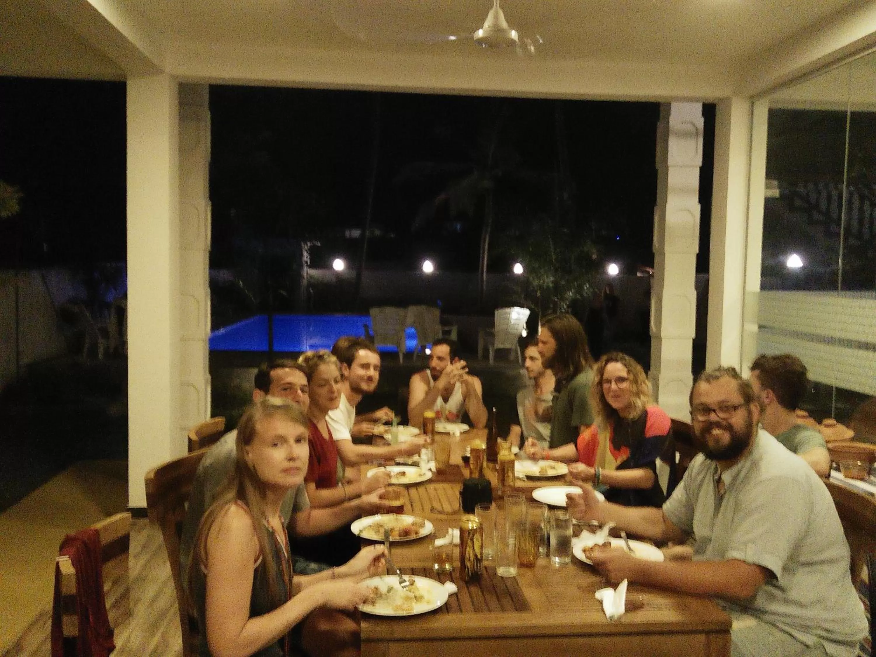 Restaurant/places to eat in Ocean Bay Surf Resort Weligama