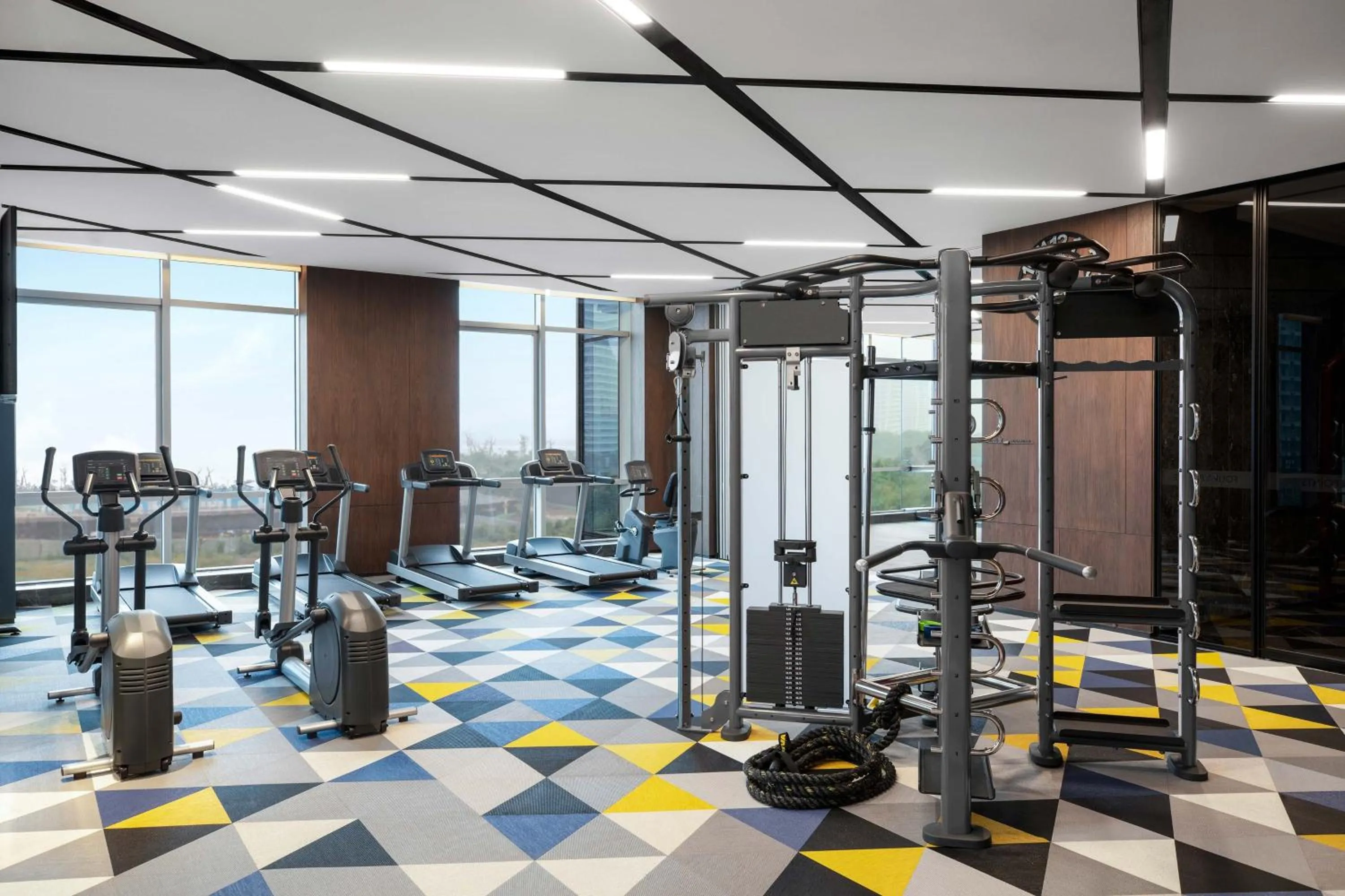 Fitness centre/facilities in Four Points by Sheraton Chengdu Tianfu New Area