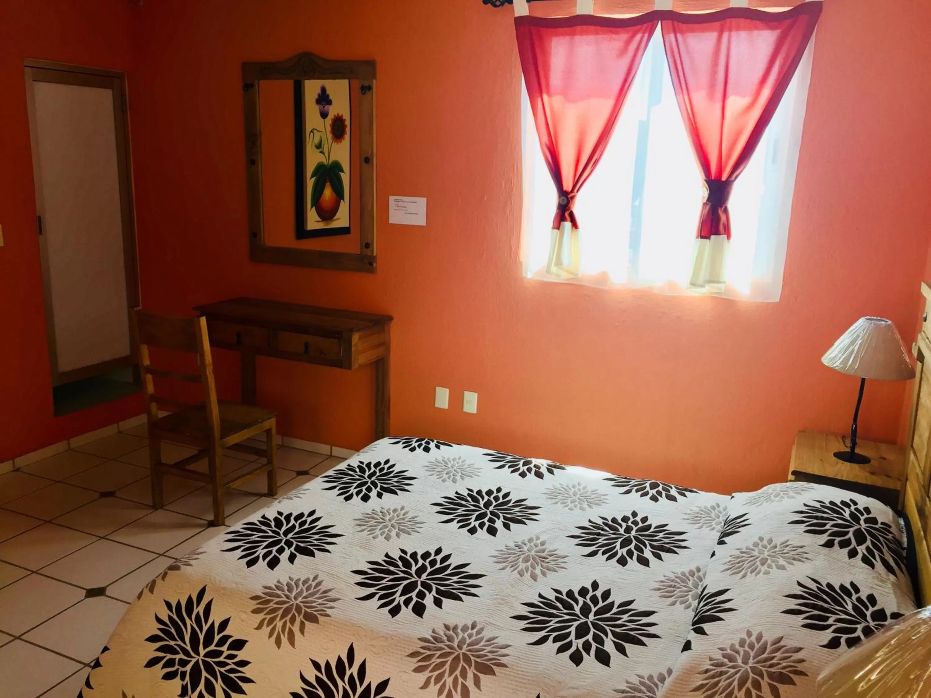 Bed in Hotel Don Elias