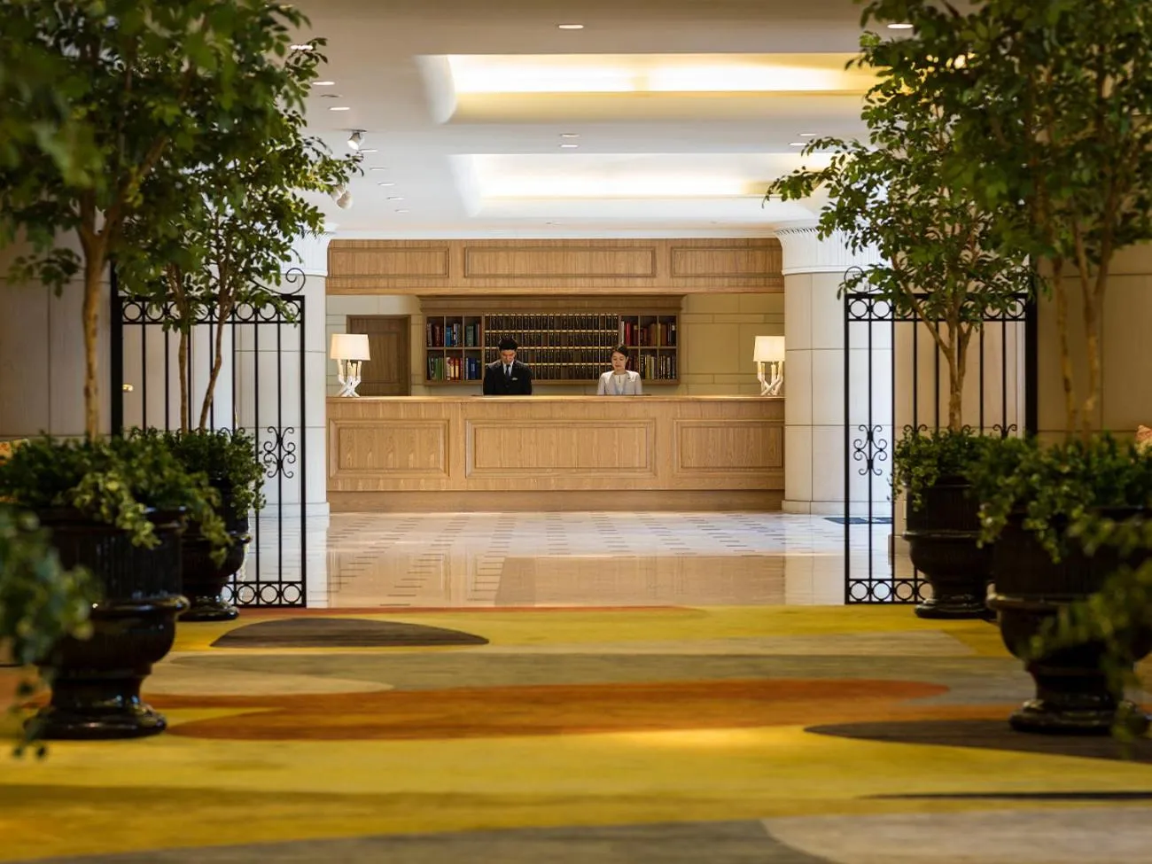 Lobby or reception in Hotel Francs